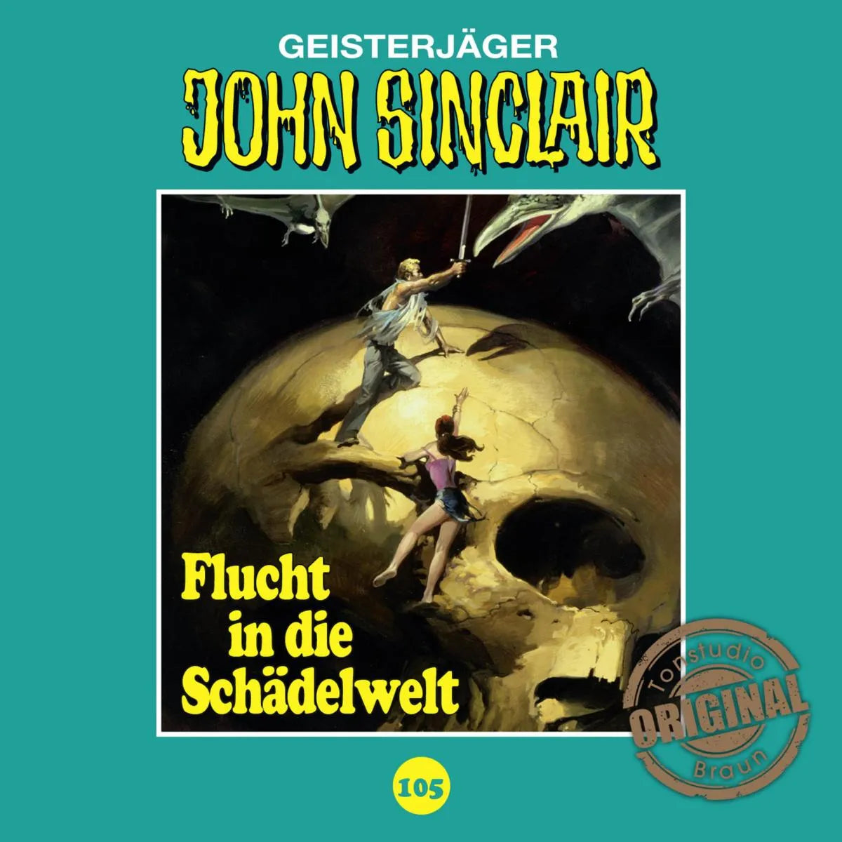 Cover: Flucht in die Schädelwelt (Hörbuch Download) von Jason Dark