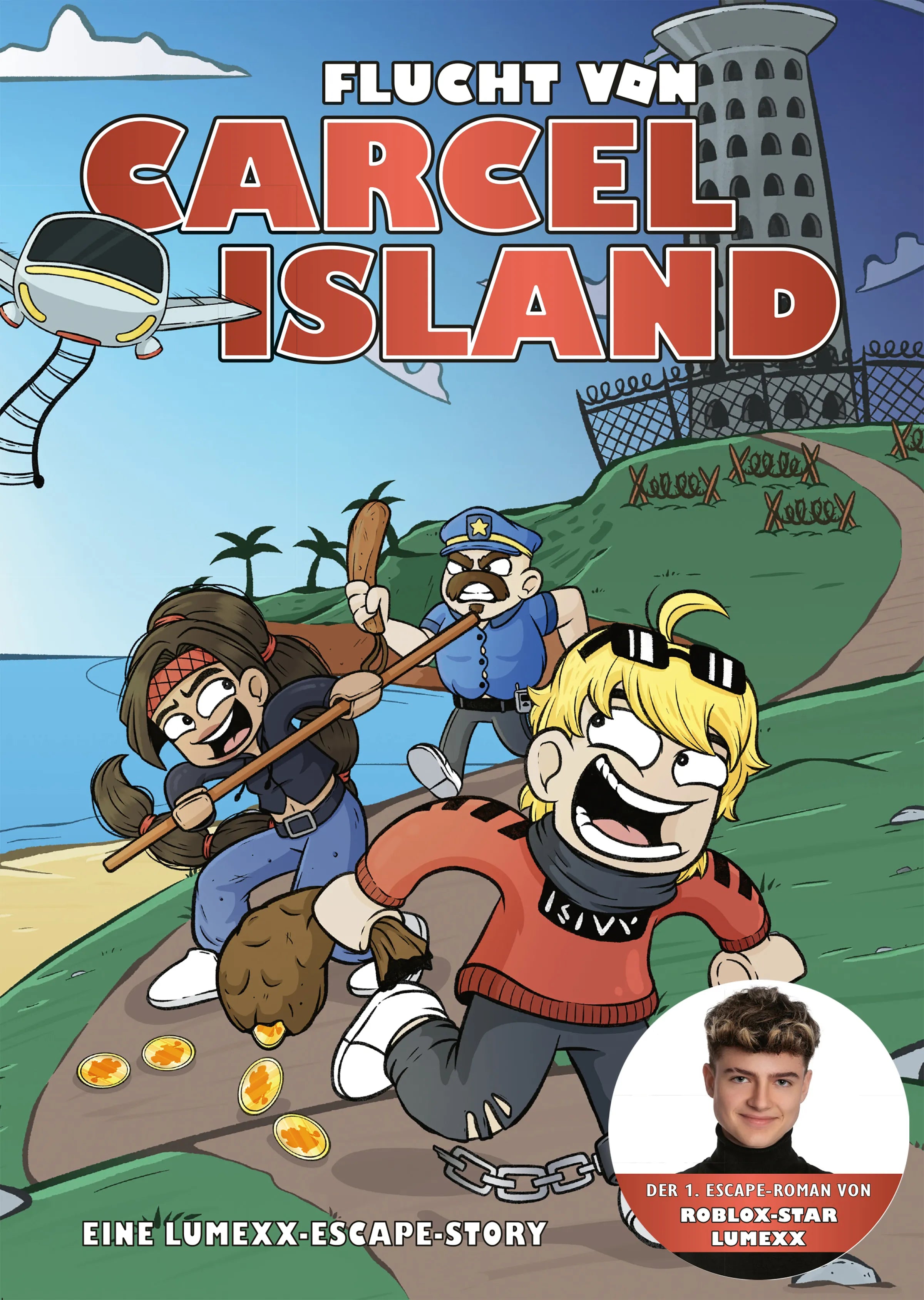 Buchcover von 'Flucht von Carcel Island' - Gebundene Ausgabe von LumeXx