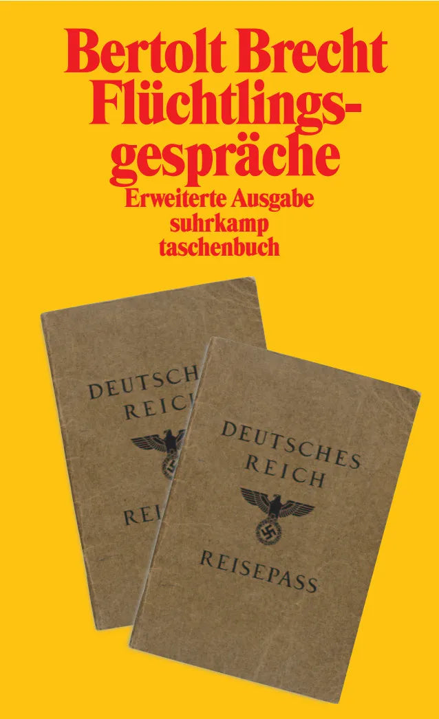Buchcover von 'Flüchtlingsgespräche' - Taschenbuch von Bertolt Brecht