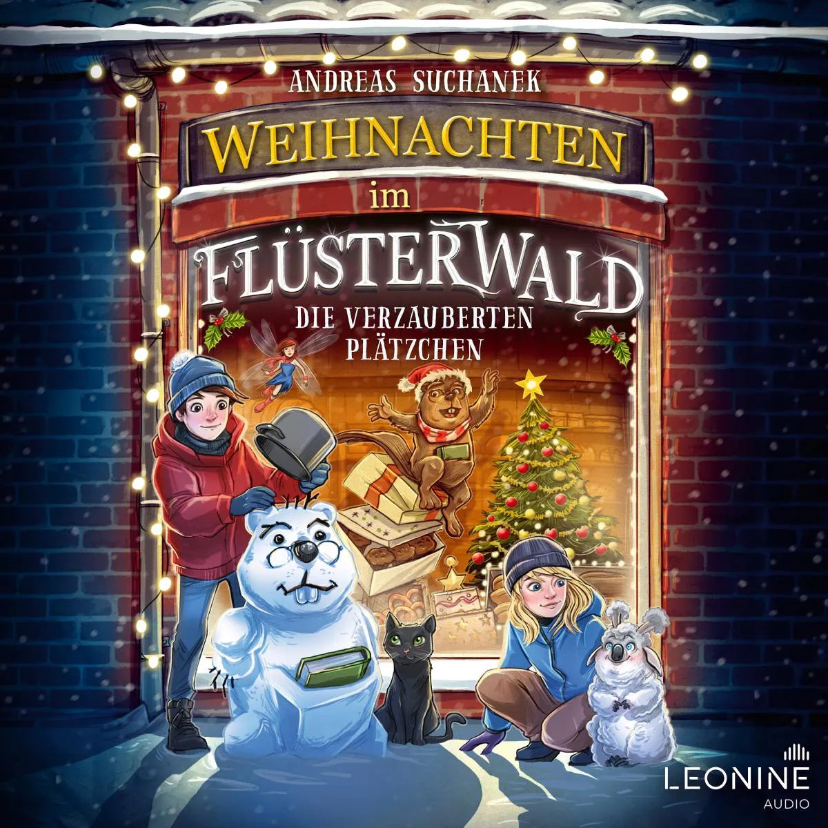 Cover: Flüsterwald - Die verzauberten Plätzchen (Hörbuch Download) von Andreas Suchanek