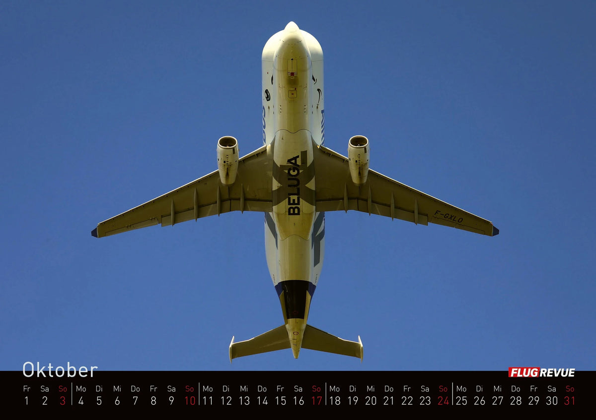 FLUG REVUE Kalender 2027 – Ansicht