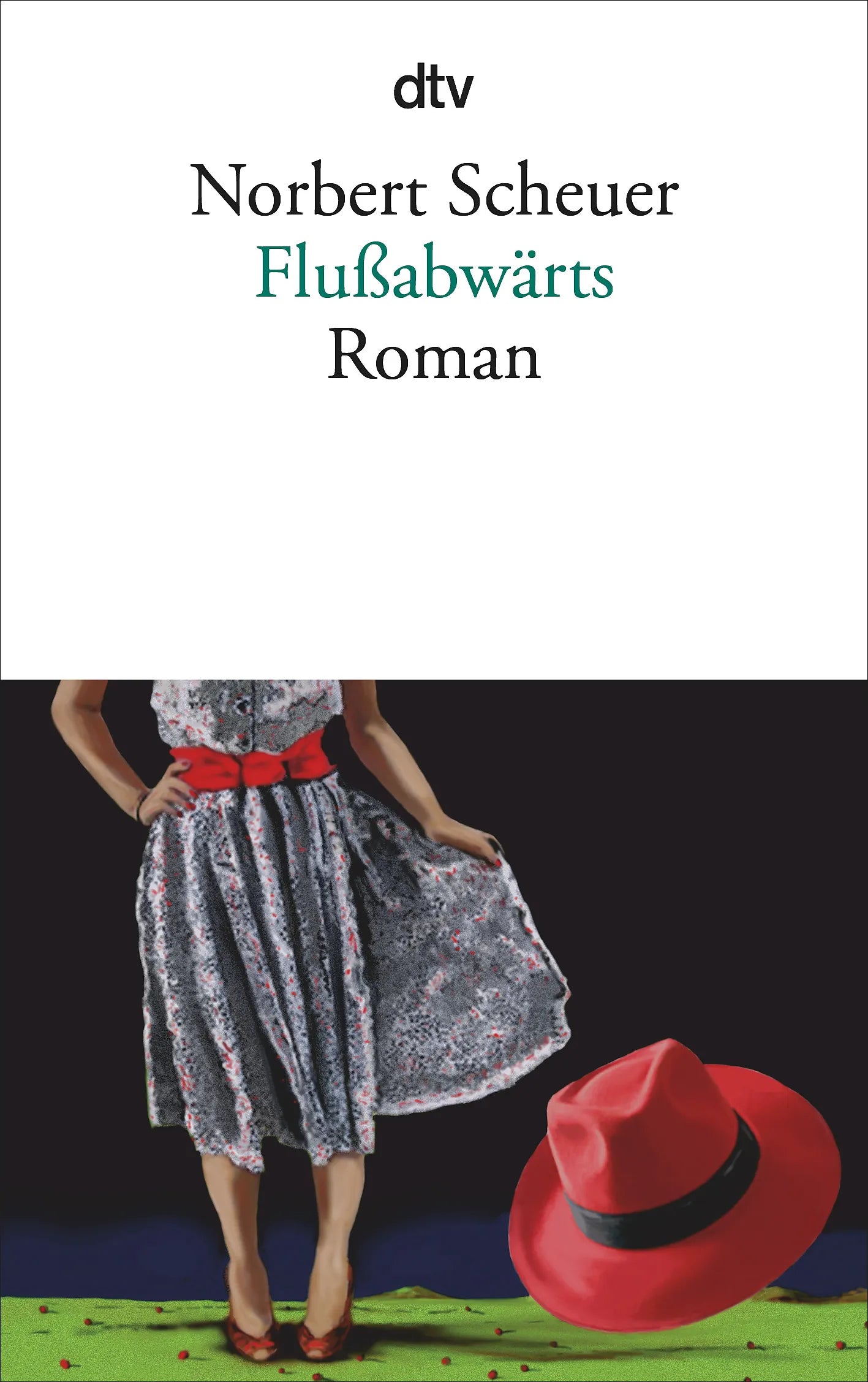 Buchcover von 'Flußabwärts' - Taschenbuch von Norbert Scheuer