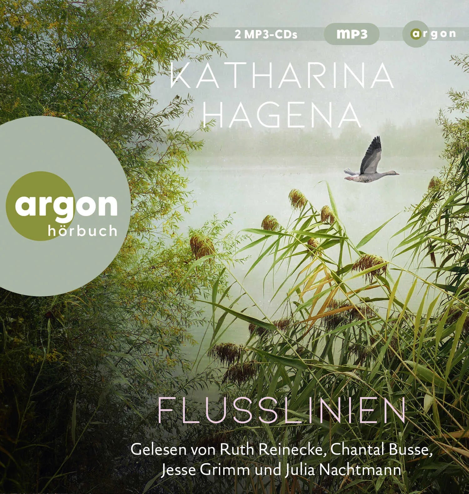 Cover: Flusslinien (Hörbuch CD) von Katharina Hagena