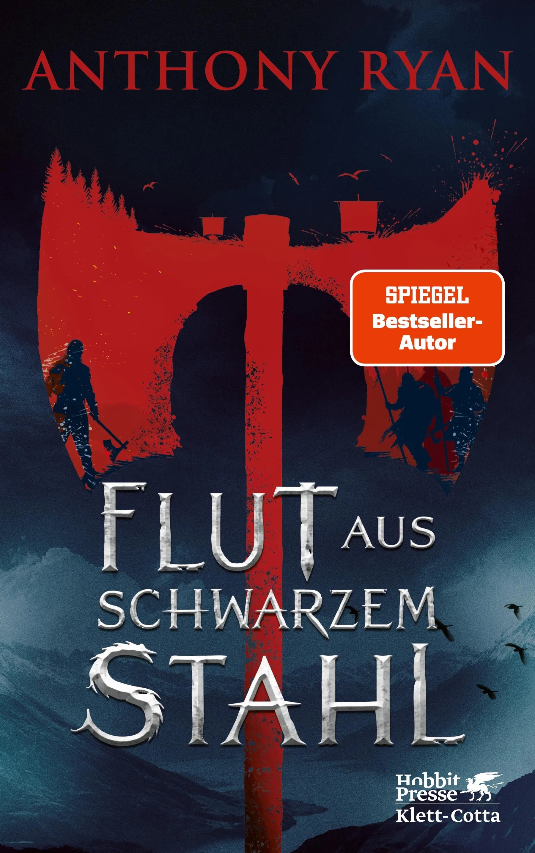 Cover: Flut aus schwarzem Stahl (Hardcover) von Anthony Ryan
