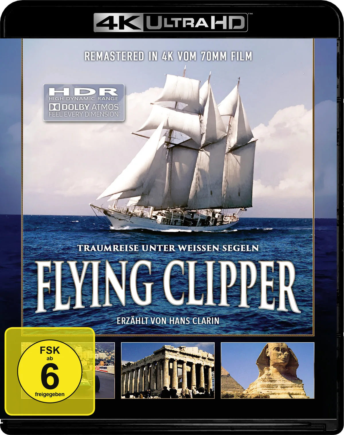Flying Clipper - Traumreise unter weißen Segeln - Blu-ray 4K Ultra HD
