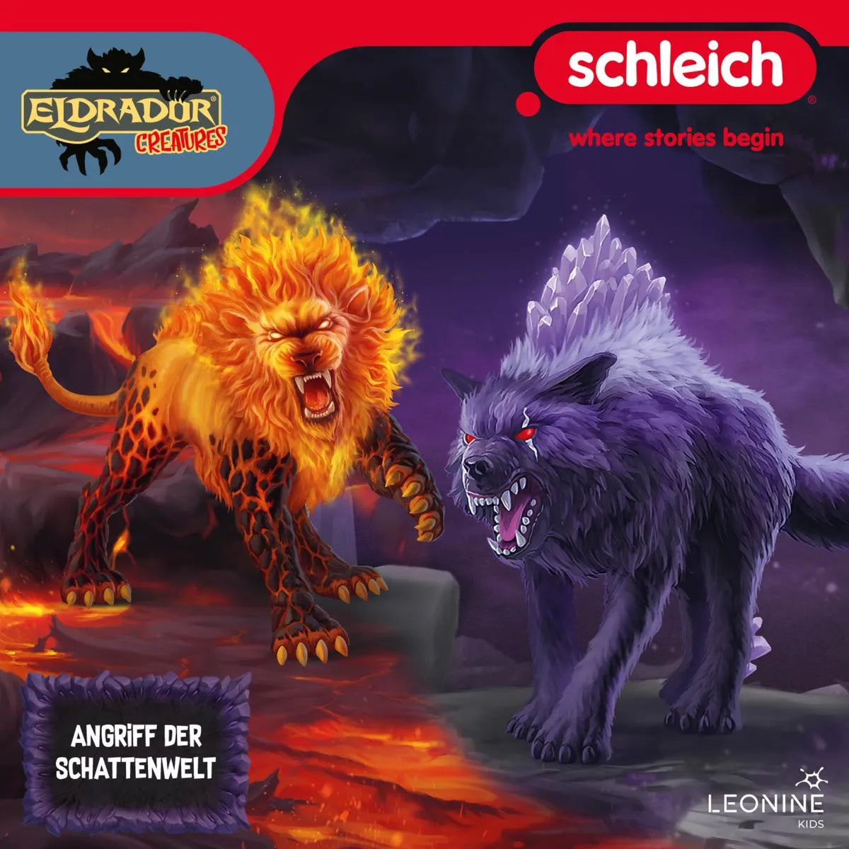 Cover: Folge 13: Angriff der Schattenwelt (Hörbuch Download) von Wolfgang Seesko