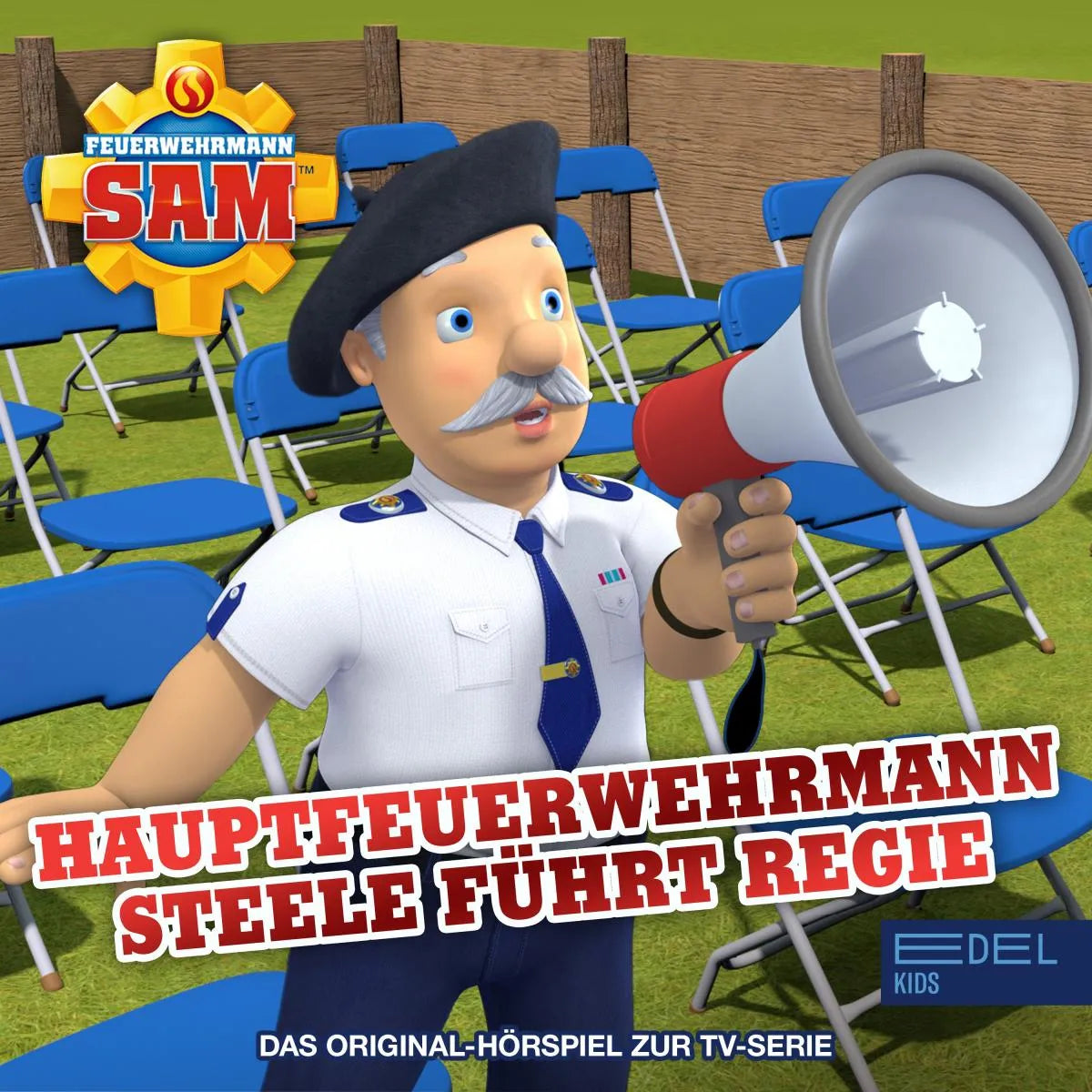 Cover: Folge 141: Hauptfeuerwehrmann Steele führt Regie (Hörbuch Download) von Stefan Eckel