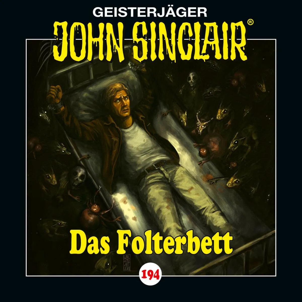 Cover: Folge 194: Das Folterbett (Hörbuch Download) von Jason Dark