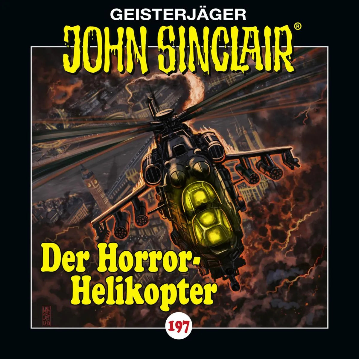 Cover: Folge 197: Der Horror-Helikopter (Hörbuch Download) von Jason Dark