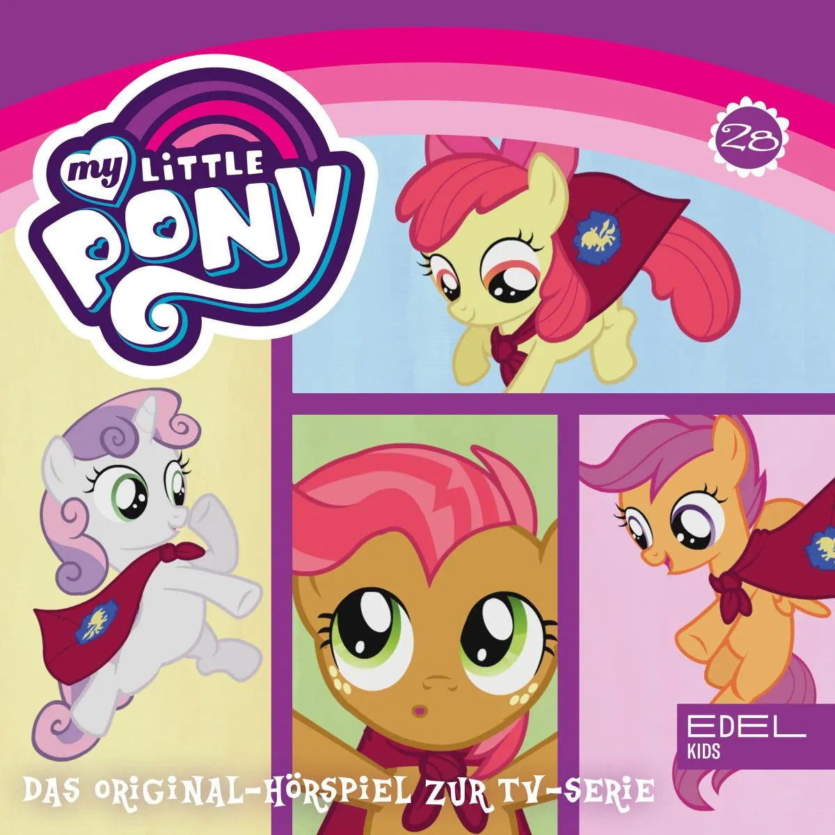 Cover: Folge 28: Zu viele Pinkie Pies/ Besuch aus Mähnhattan (Hörbuch Download) von Tanja Schmitz