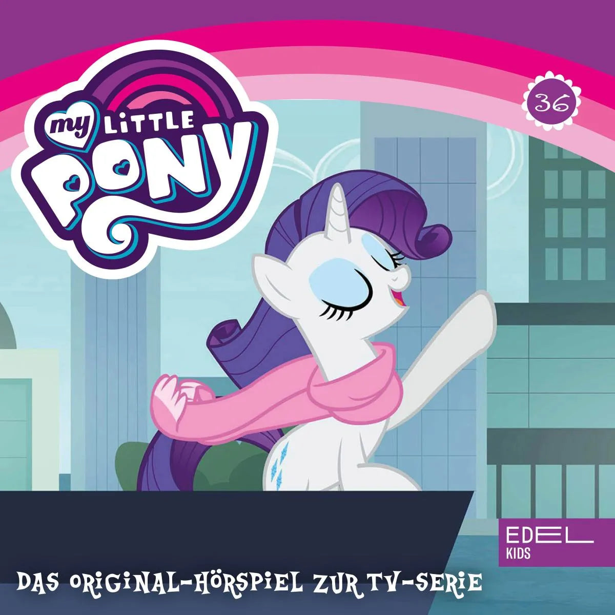 Cover: Folge 36: Flutterflughund / Rarity in Mähnhattan (Hörbuch Download) von Tanja Schmitz