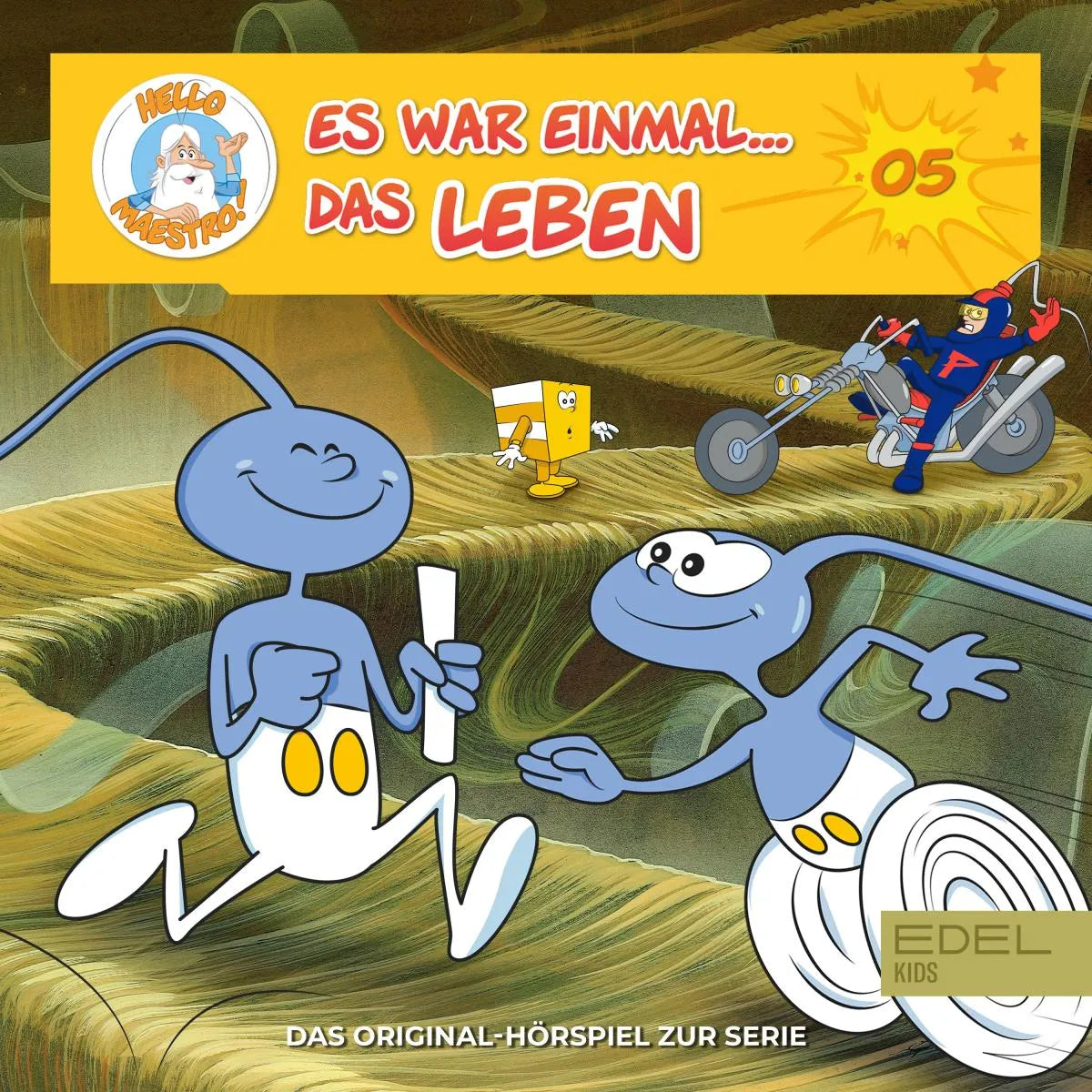 Cover: Folge 5: Denk mal …! - Das Gehirn / Die gibt's nur einmal - Die Nervenzellen (Hörbuch Download) von Eberhard Weiß