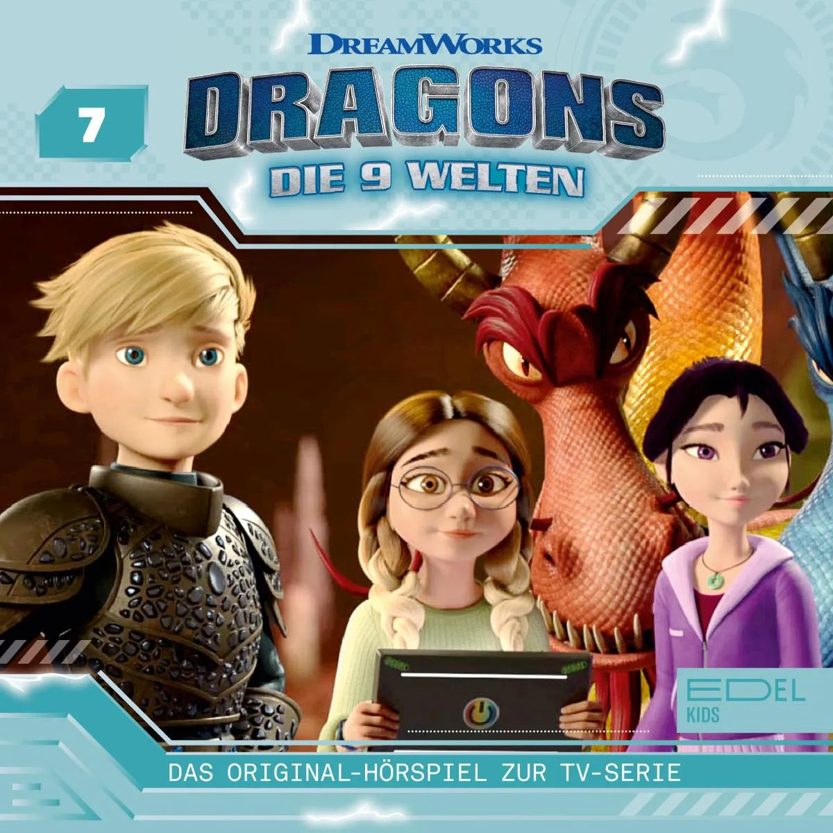 Cover: Folge 7: Der Feuerdrache / Fliegen! Nicht fallen! (Hörbuch Download) von Thomas Karallus
