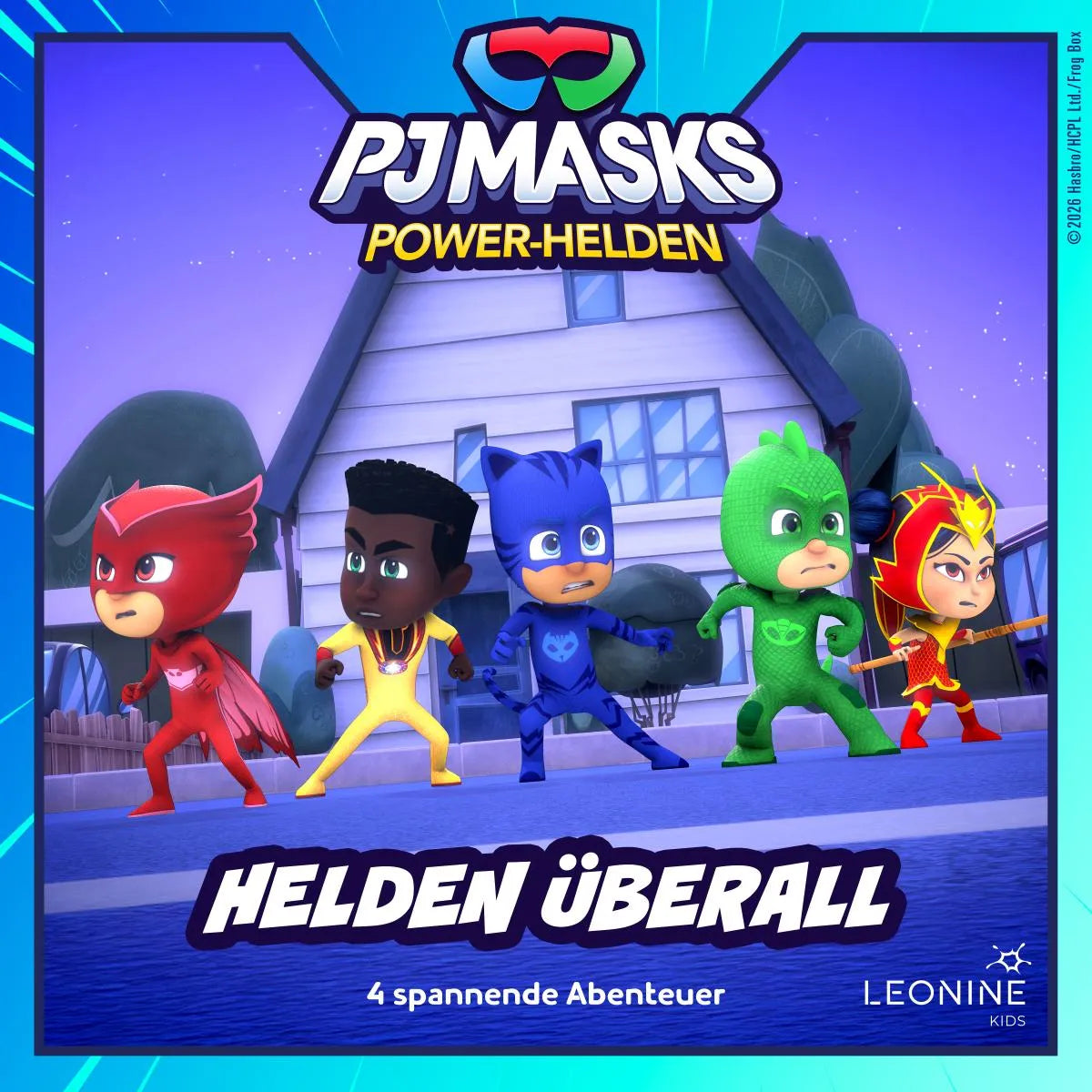 Cover: Folgen 01-04: Helden überall (Hörbuch Download) von PJ Masks