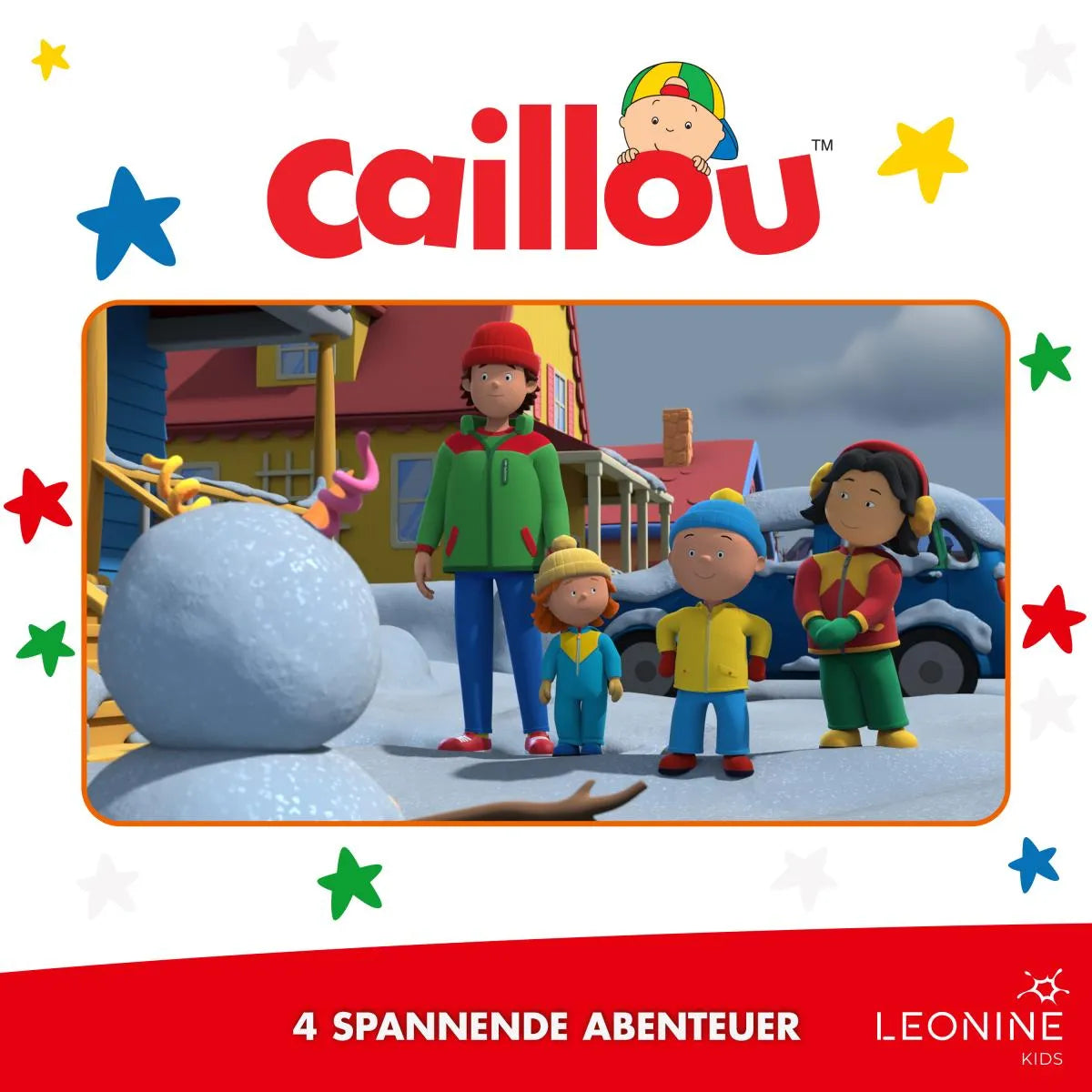 Cover: Folgen 09-12: Caillou der Vogelflüsterer (Hörbuch Download)