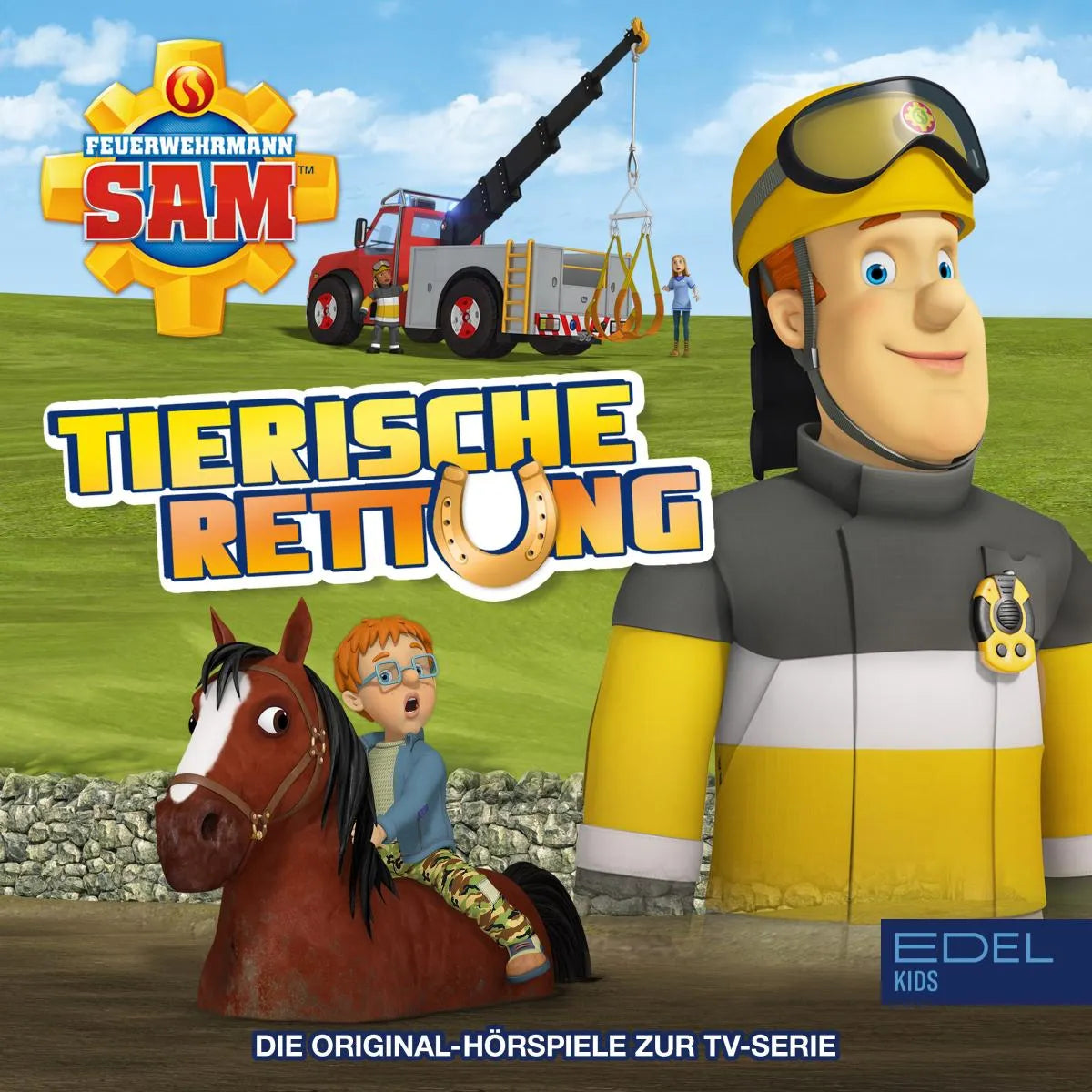 Cover: Folgen 114-118: Tierische Rettung (Hörbuch Download) von Stefan Eckel