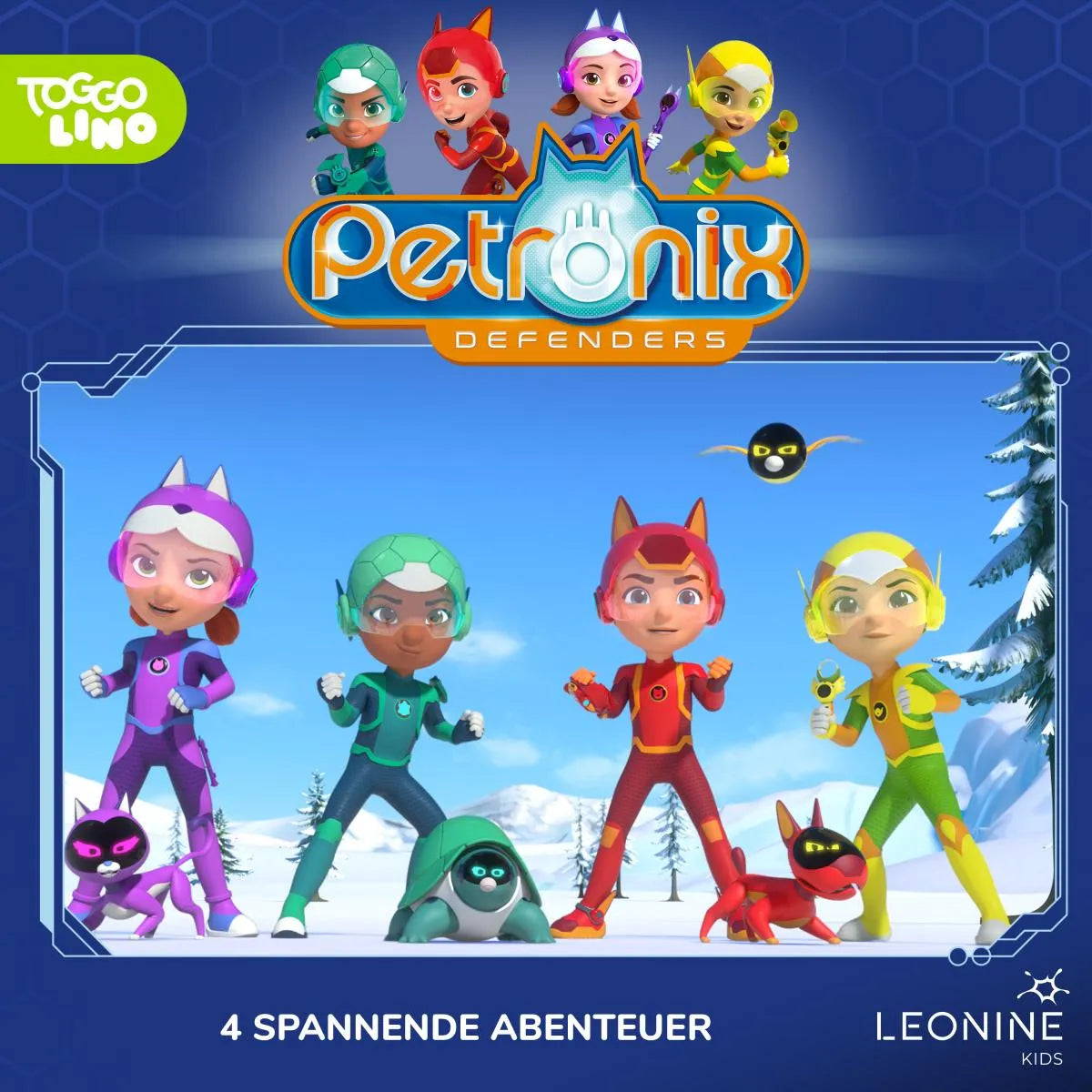 Cover: Folgen 13-16: Die Husky-Rettung (Hörbuch Download) von Petronix Defenders