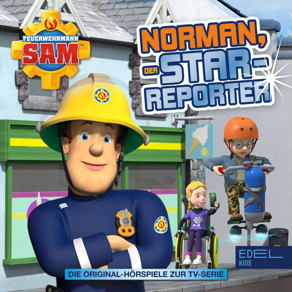 Cover: Folgen 142-146: Norman der Starreporter (Hörbuch Download) von Reinhold Binder