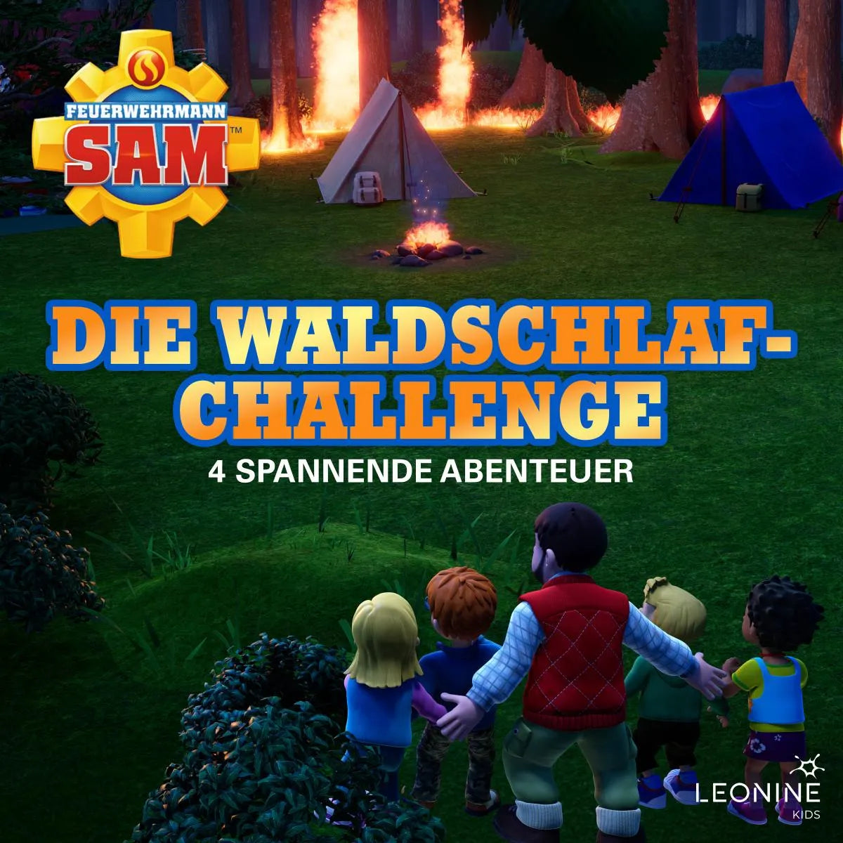 Cover: Folgen 186-189: Die Waldschlaf-Challenge (Hörbuch Download) von Feuerwehrmann Sam
