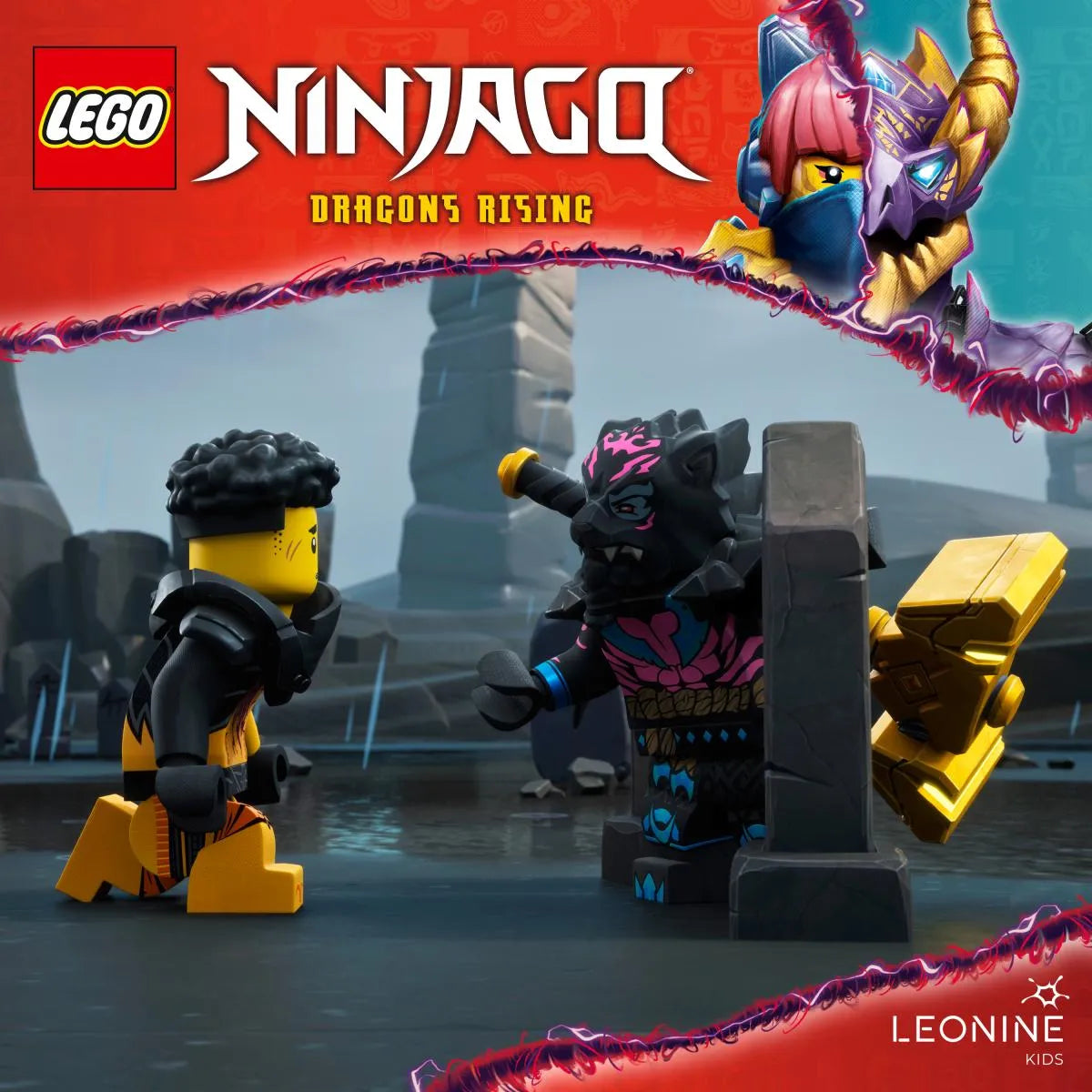 Cover: Folgen 255-256: Das Versprechen von Ras (Hörbuch Download) von LEGO Ninjago