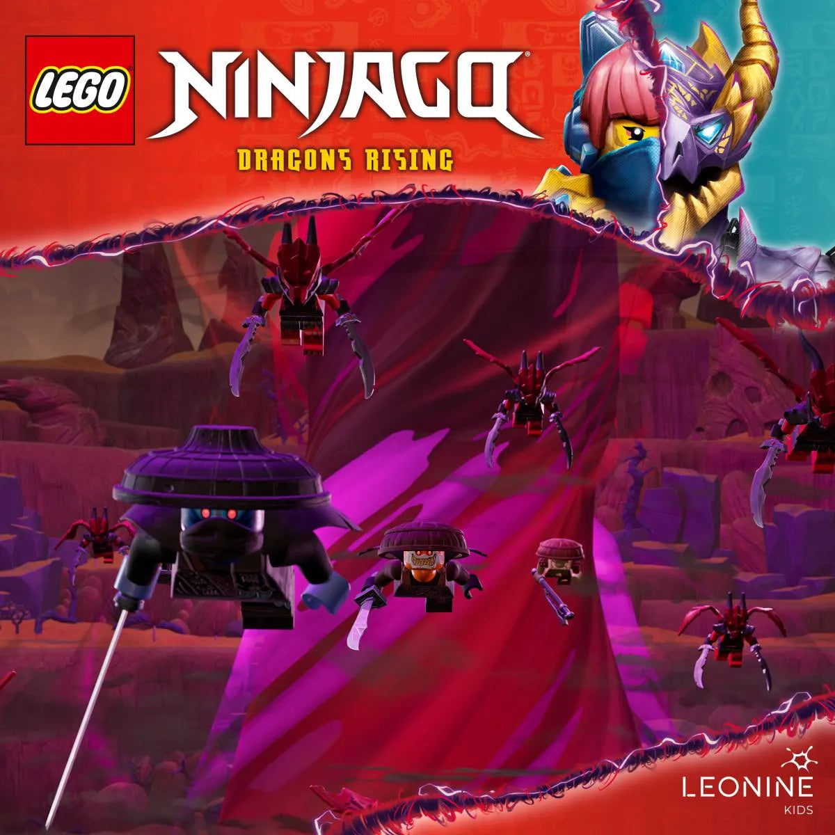 Cover: Folgen 259-260: Entfesseltes Chaos (Hörbuch Download) von LEGO Ninjago