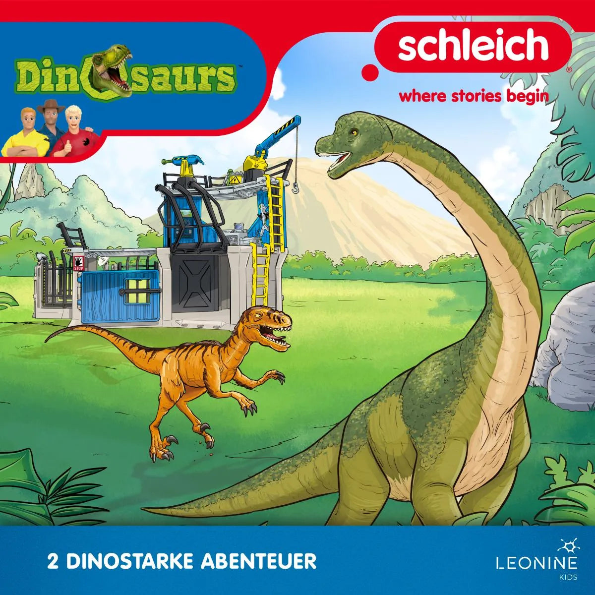 Cover: Folgen 35-36: Die Rückkehr zum Dino-Tempel (Hörbuch Download) von Andreas Völlinger