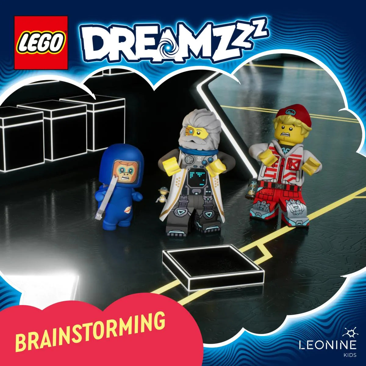 Cover: Folgen 49-50: Brainstorming (Hörbuch Download) von LEGO DreamZzz