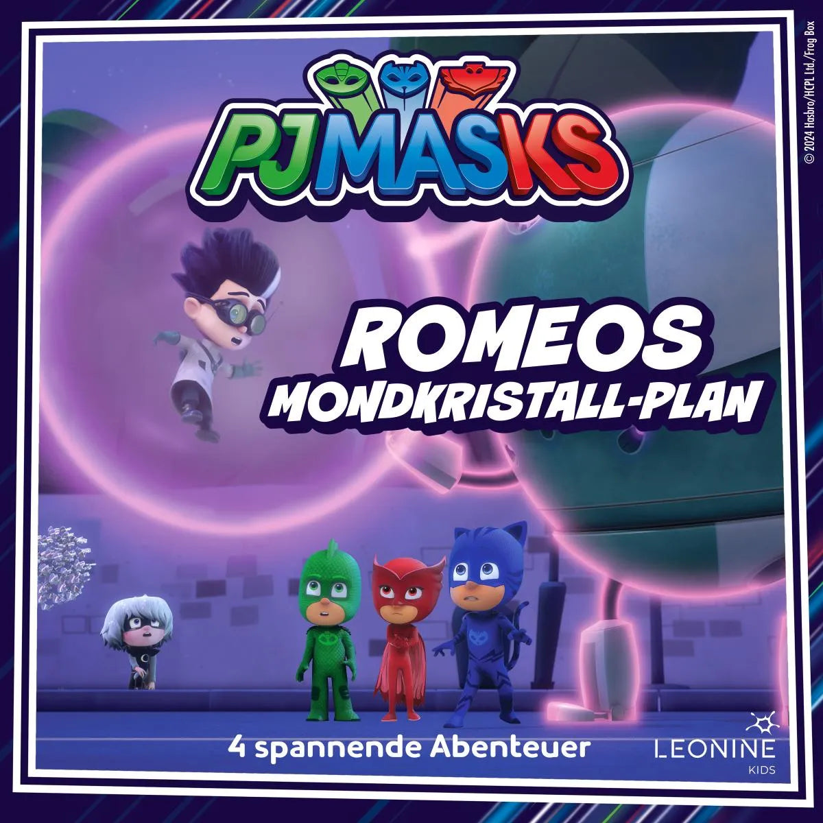 Cover: Folgen 87-90: Romeos Mondkristall-Plan (Hörbuch Download) von Kai Medinger