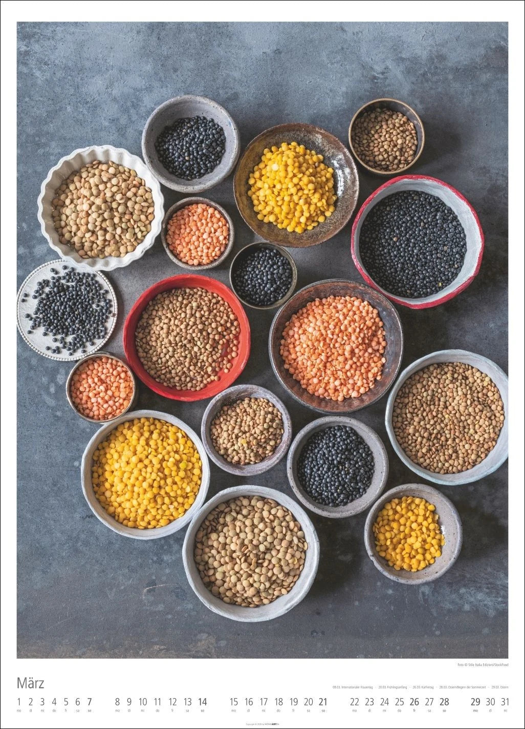 Food Gallery Kalender 2027 – Ansicht