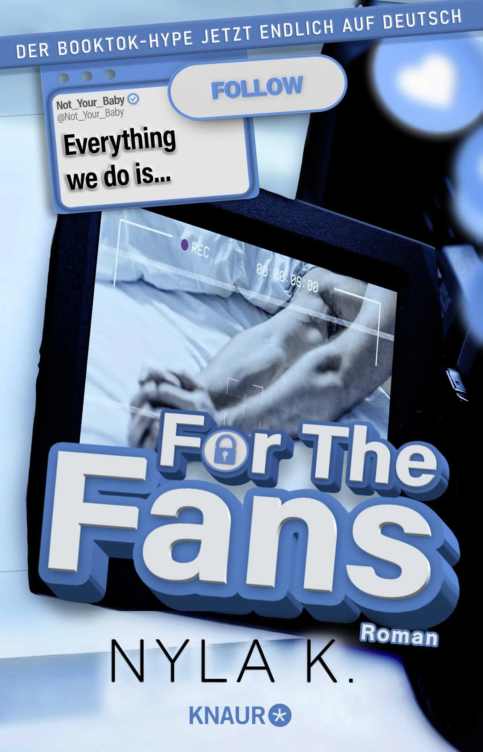 Buchcover von 'For the Fans' - Paperback von Nyla K.