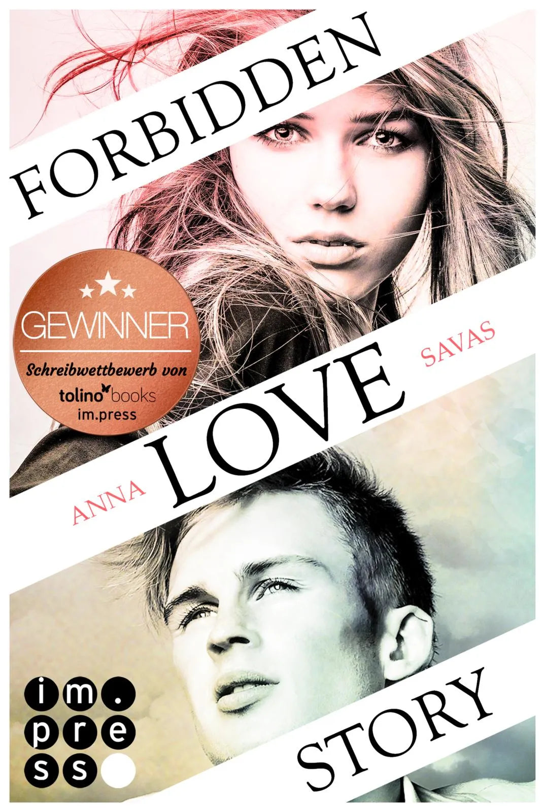 Buchcover von 'Forbidden Love Story. Weil ich dir begegnet bin' - Taschenbuch von Anna Savas