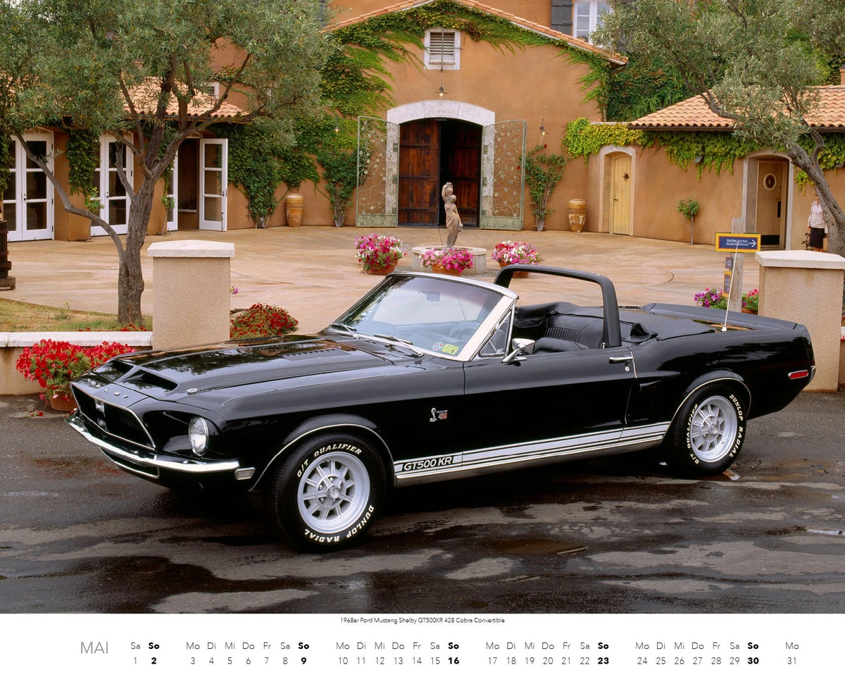 Ford Mustang Kalender 2027 – Ansicht