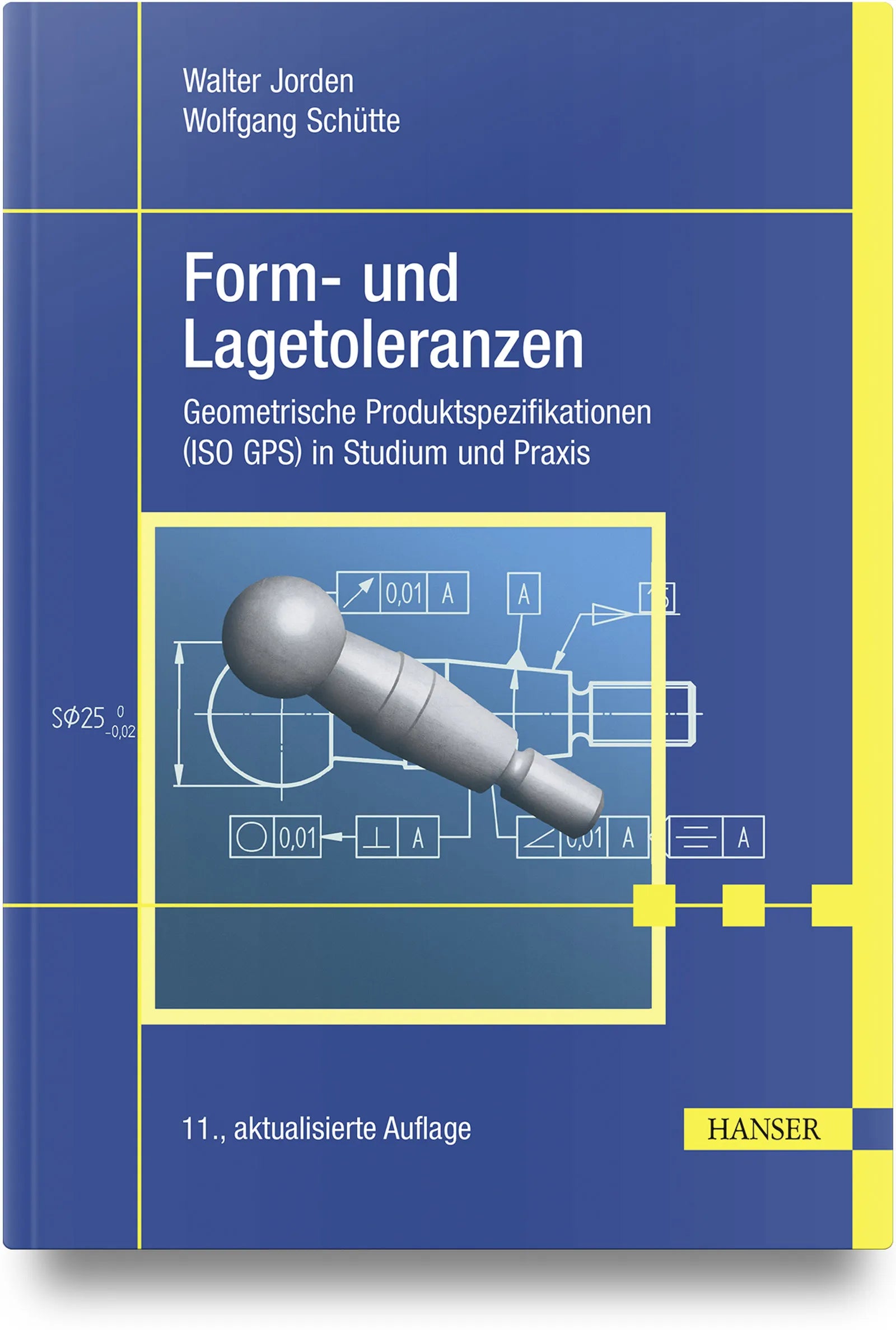 Buchcover von 'Form- und Lagetoleranzen' - Gebundene Ausgabe von Walter Jorden