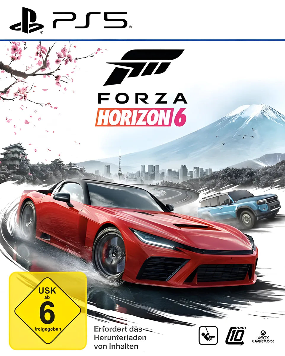 Cover: Forza Horizon 6 - USK für PlayStation 5. Publisher: XBOX Game Studios