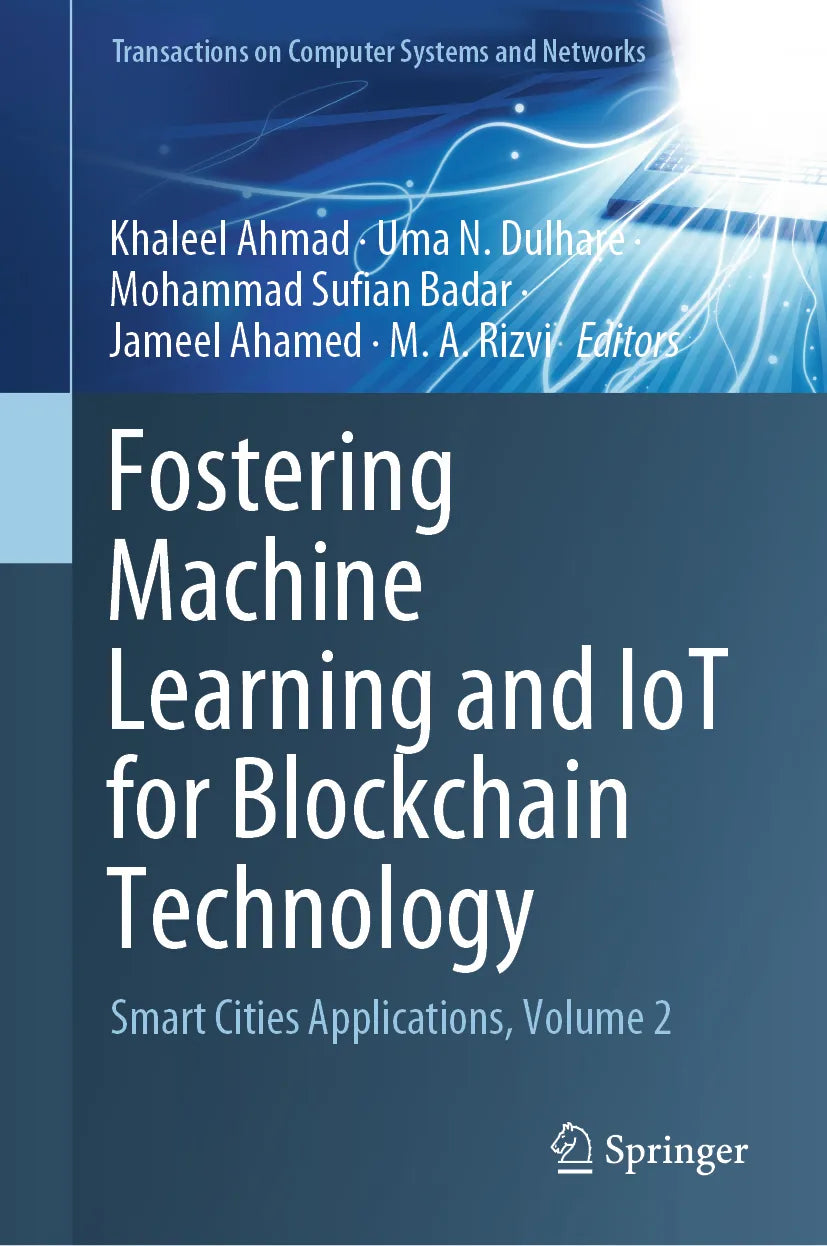 Cover: Fostering Machine Learning and IoT for Blockchain Technology (E-Book)