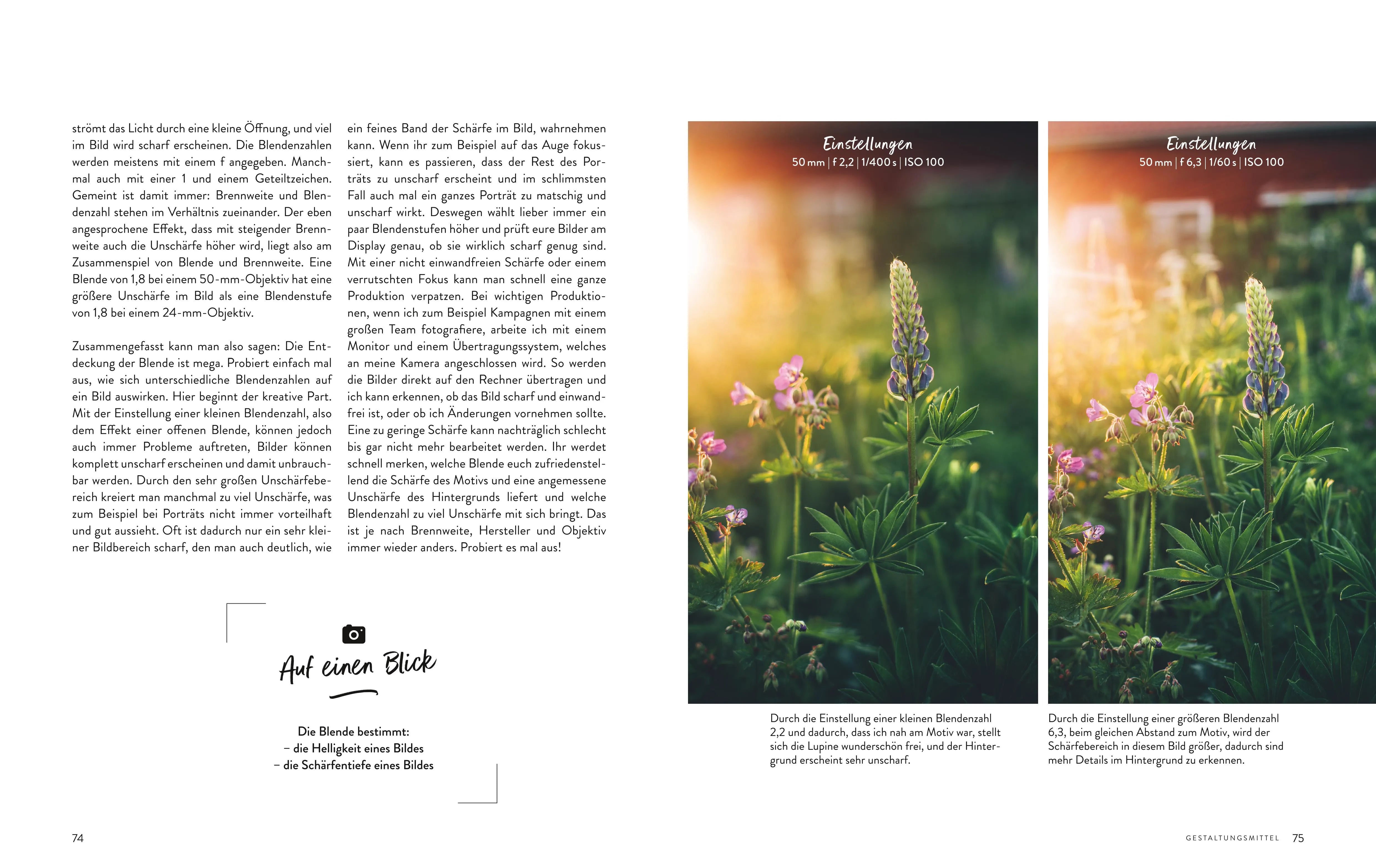 Detailansicht: Fotografie – Inspired by life (Hardcover)