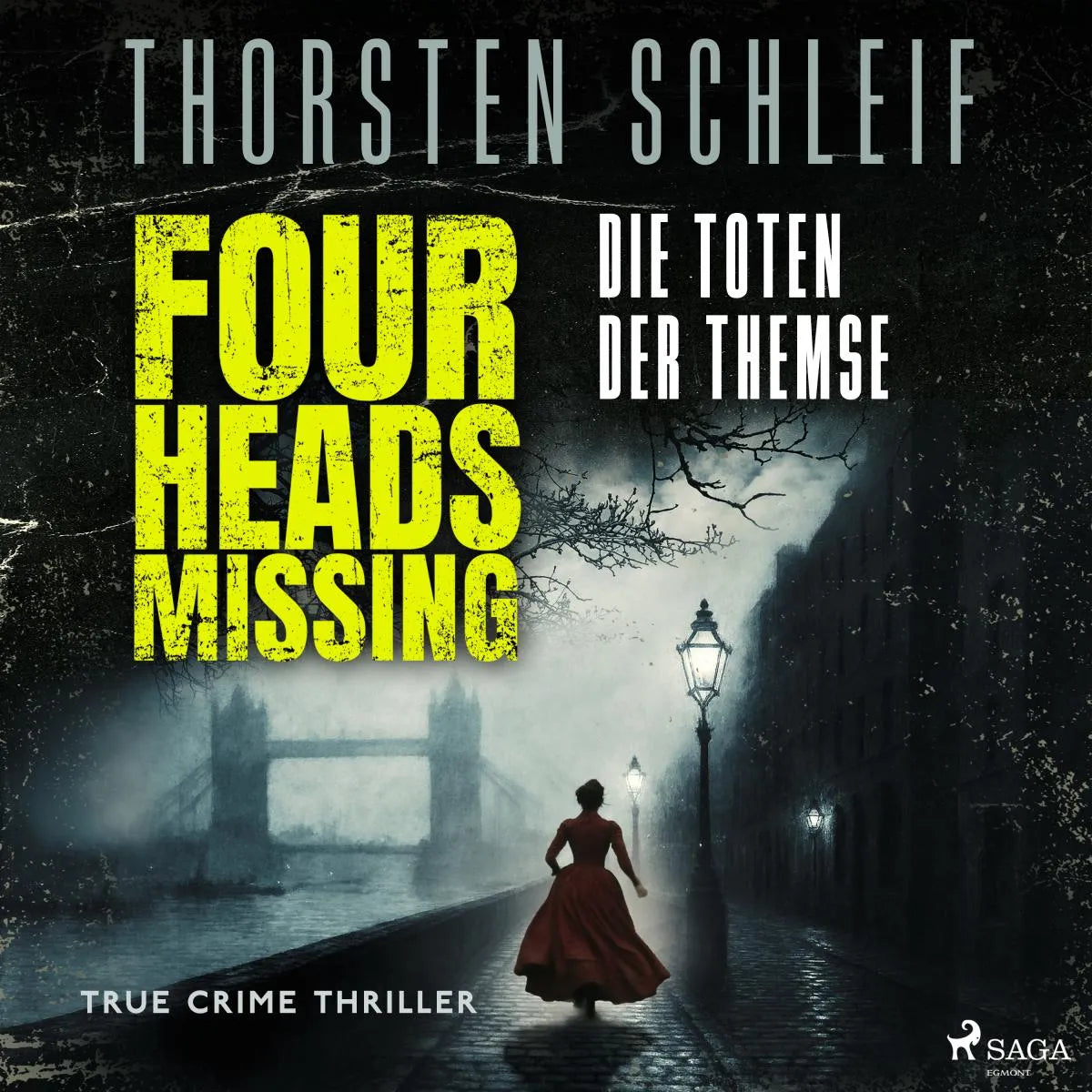 Cover: Four Heads Missing. Die Toten der Themse (Hörbuch Download) von Thorsten Schleif
