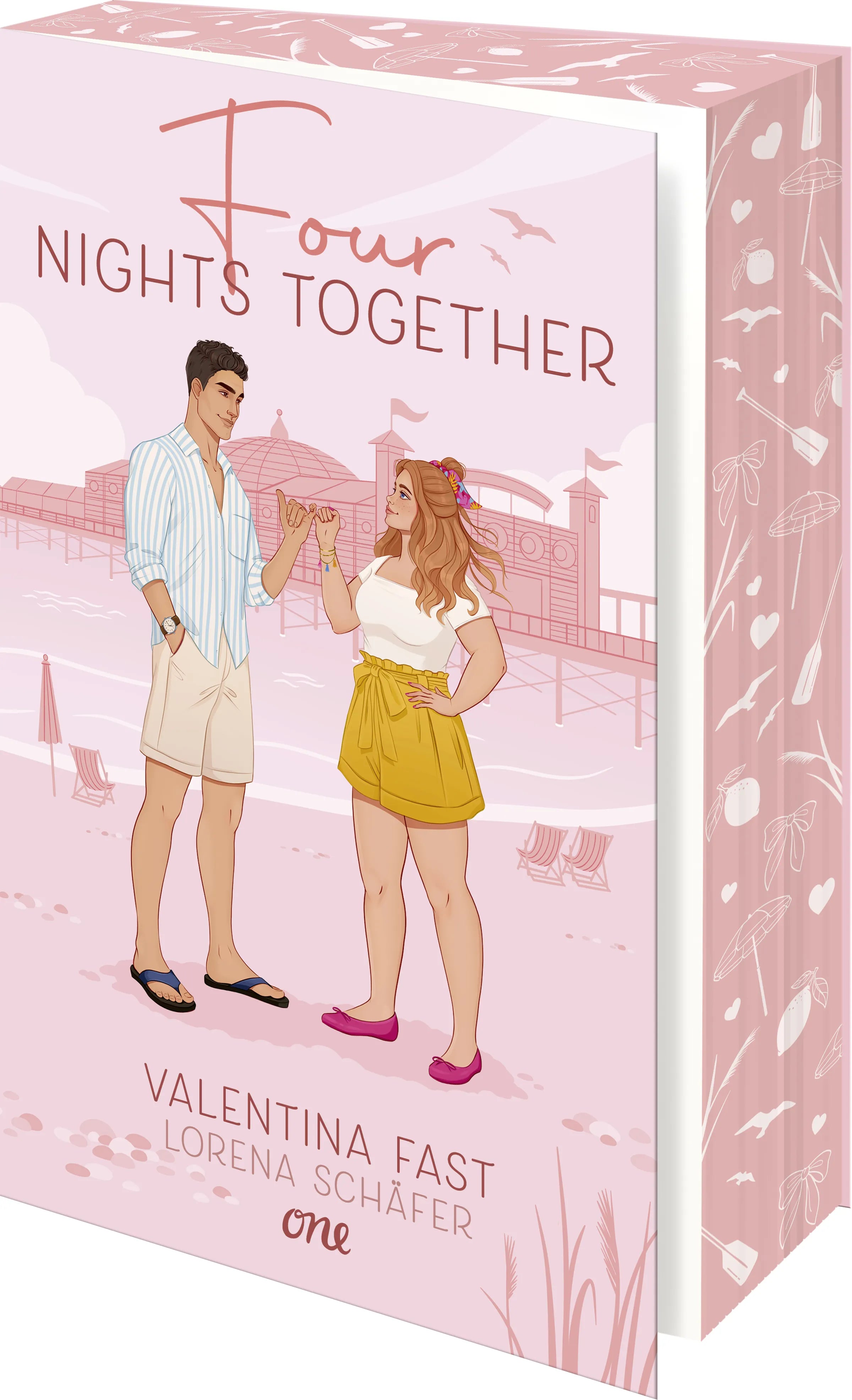 Buchcover von 'Four nights together - London Hearts 4' - Paperback von Valentina Fast