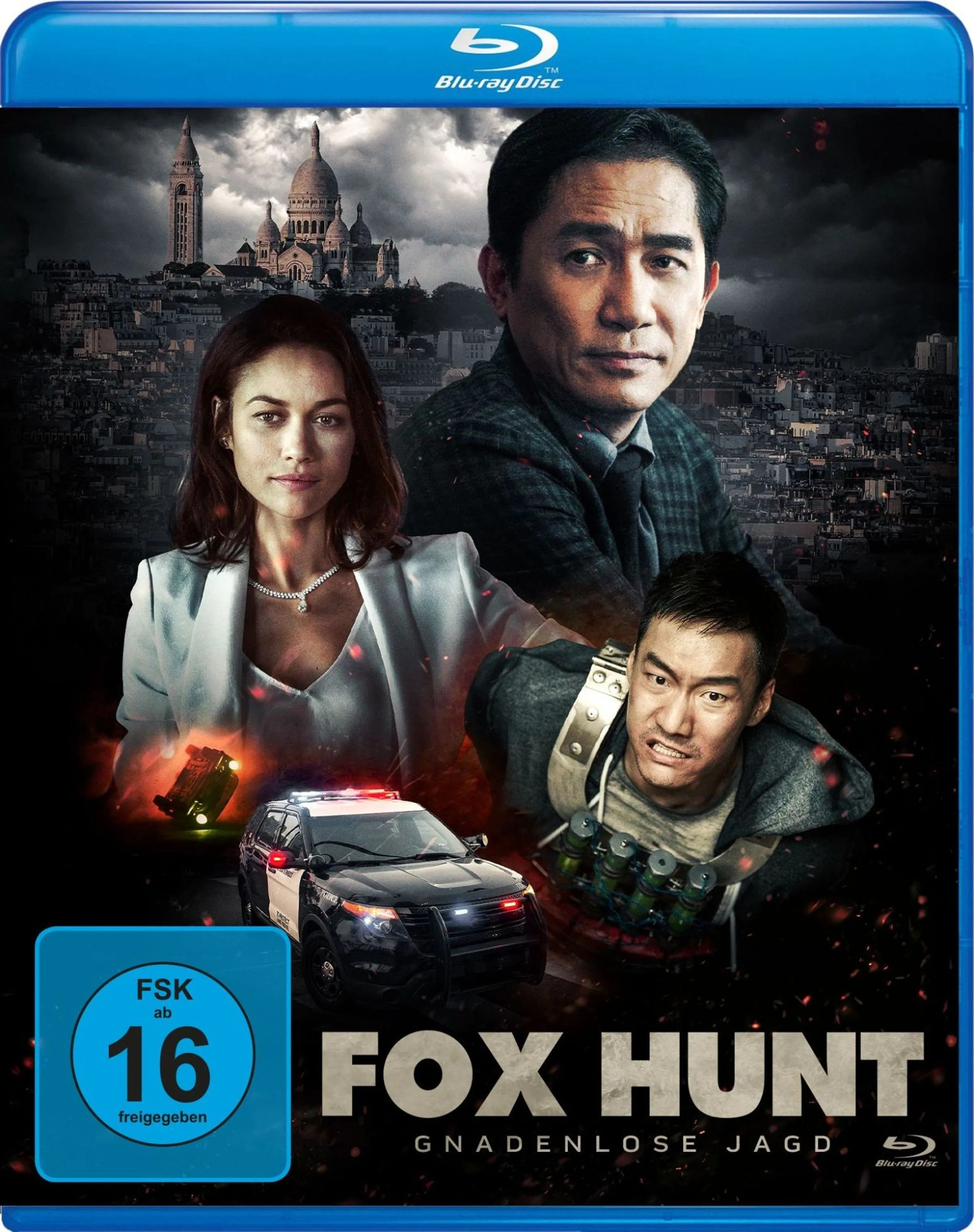 Blu-ray-Cover: Fox Hunt - Gnadenlose Jagd. Regie: Leo Zhang
