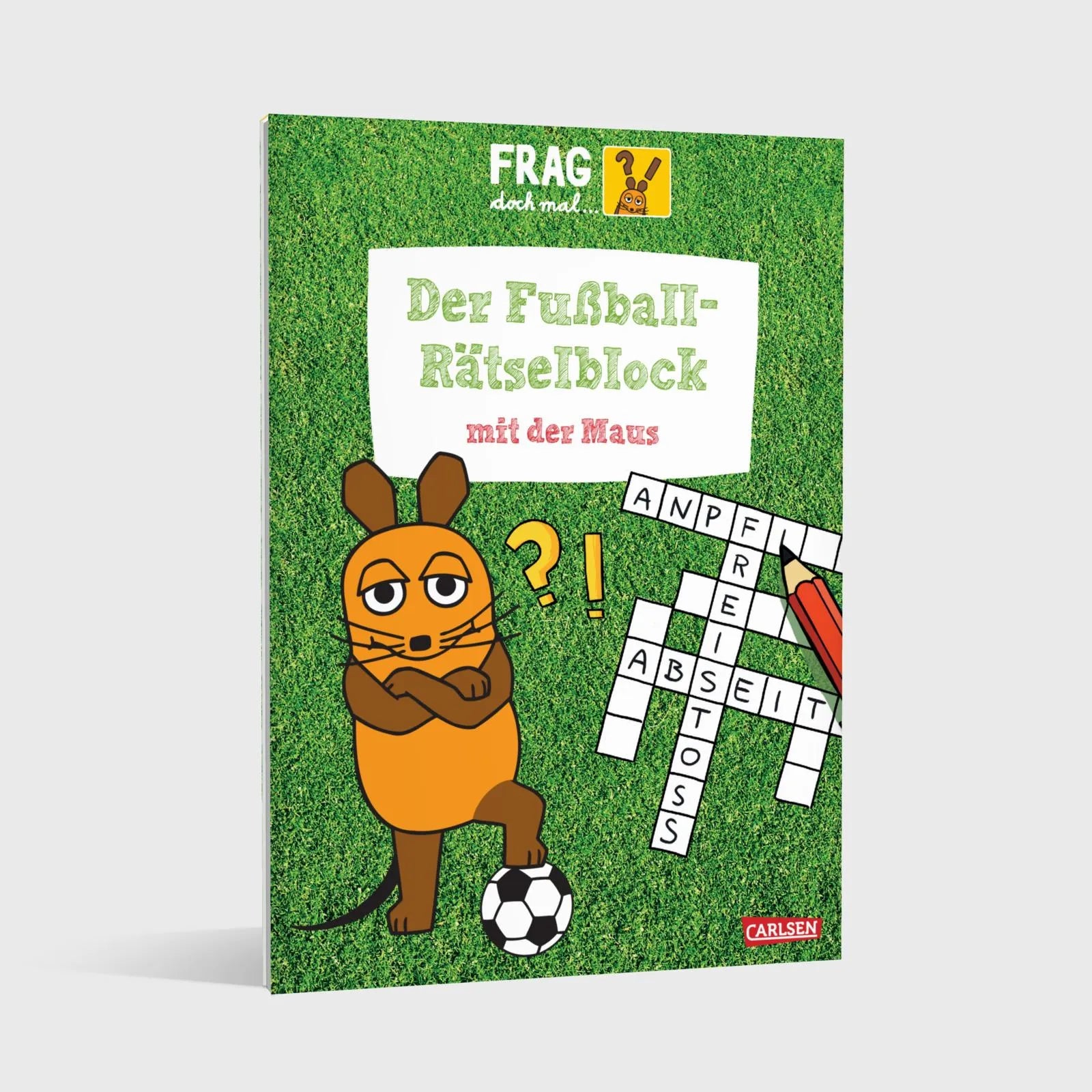 Abbildung von 'Frag doch mal ... die Maus: Der Fußball-Rätselblock mit der Maus'