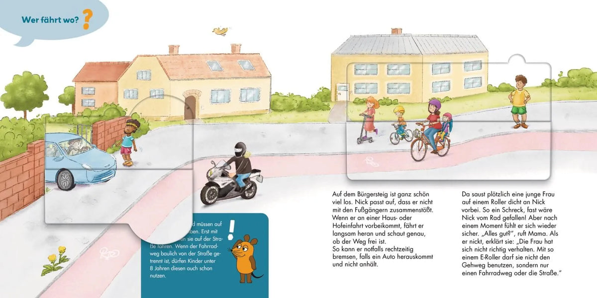 Detailansicht: Frag doch mal ... die Maus: Im Straßenverkehr (Hardcover)