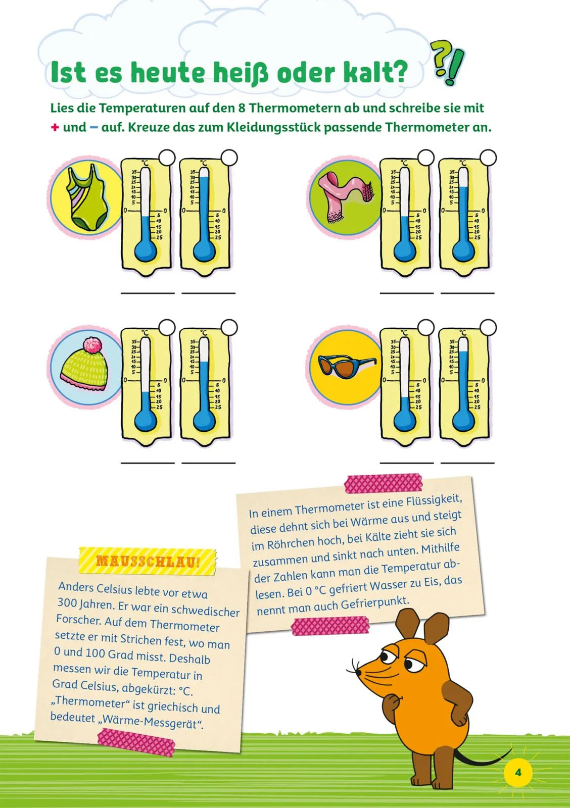 Produktansicht: Frag doch mal ... die Maus: Mein Rätselblock mit der Maus - Klima und Wetter (Taschenbuch)