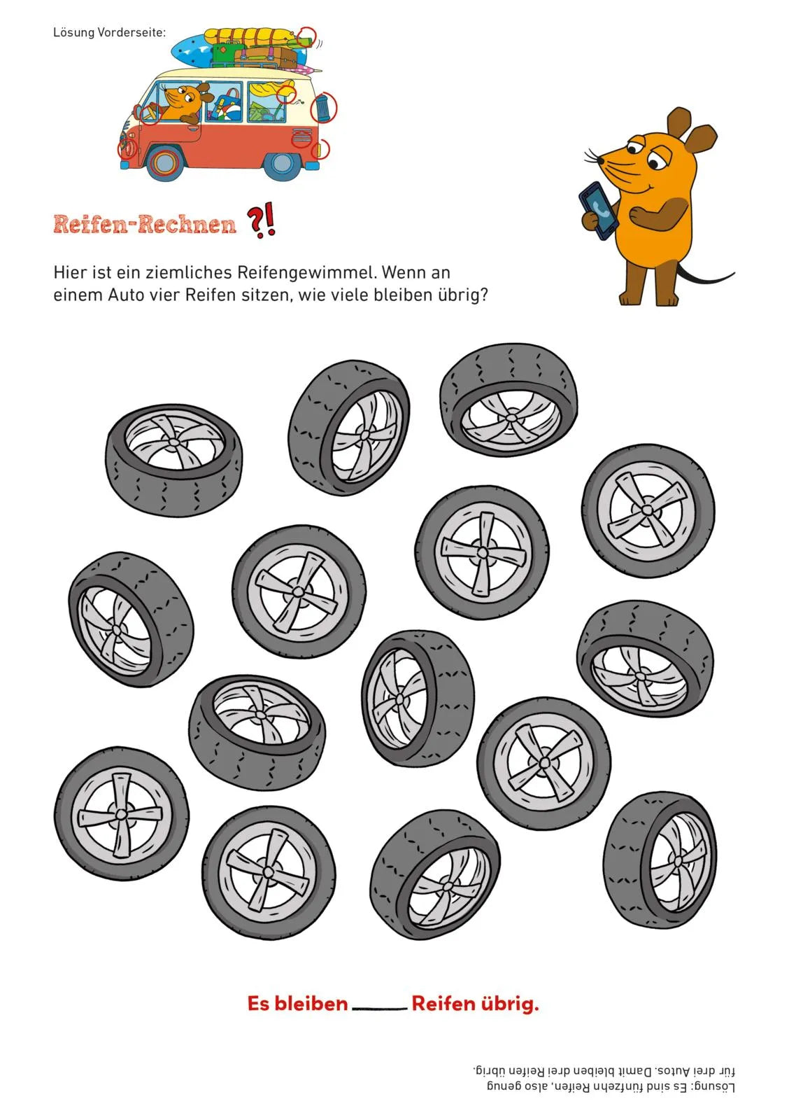 Detailansicht: Frag doch mal ... die Maus: Mein Rätselblock mit der Maus - Fahrzeuge und Verkehr (Taschenbuch)
