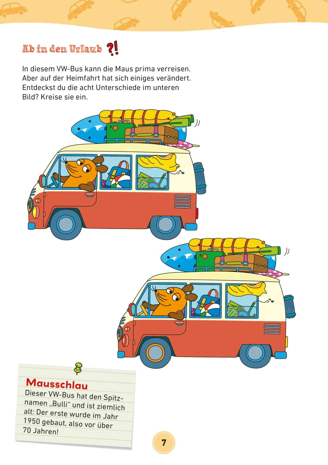 Detailansicht: Frag doch mal ... die Maus: Mein Rätselblock mit der Maus - Fahrzeuge und Verkehr (Taschenbuch)
