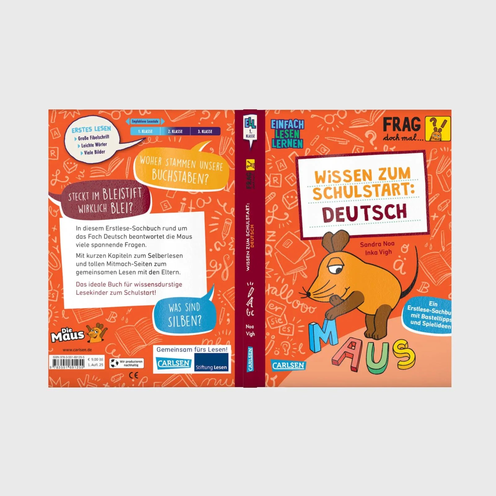 Abbildung von 'Frag doch mal ... die Maus: Wissen zum Schulstart: Deutsch'