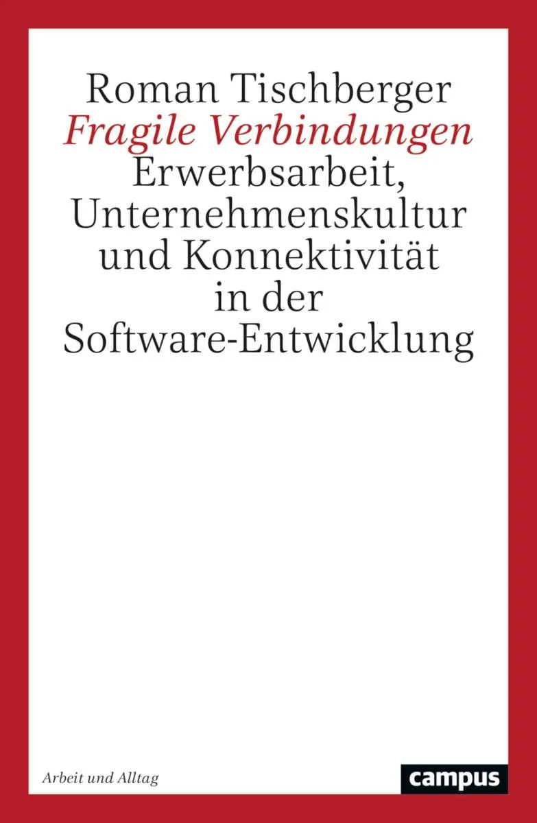 Cover: Fragile Verbindungen (E-Book) von Roman Tischberger