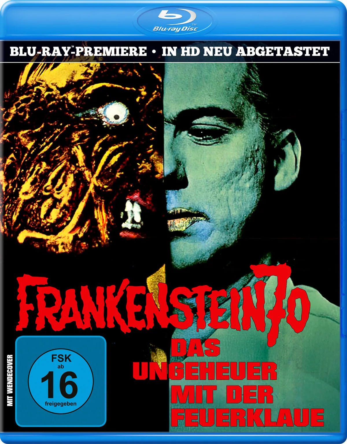 Frankenstein 70 - Das Ungeheuer mit der Feuerkla - Blu-ray Disc