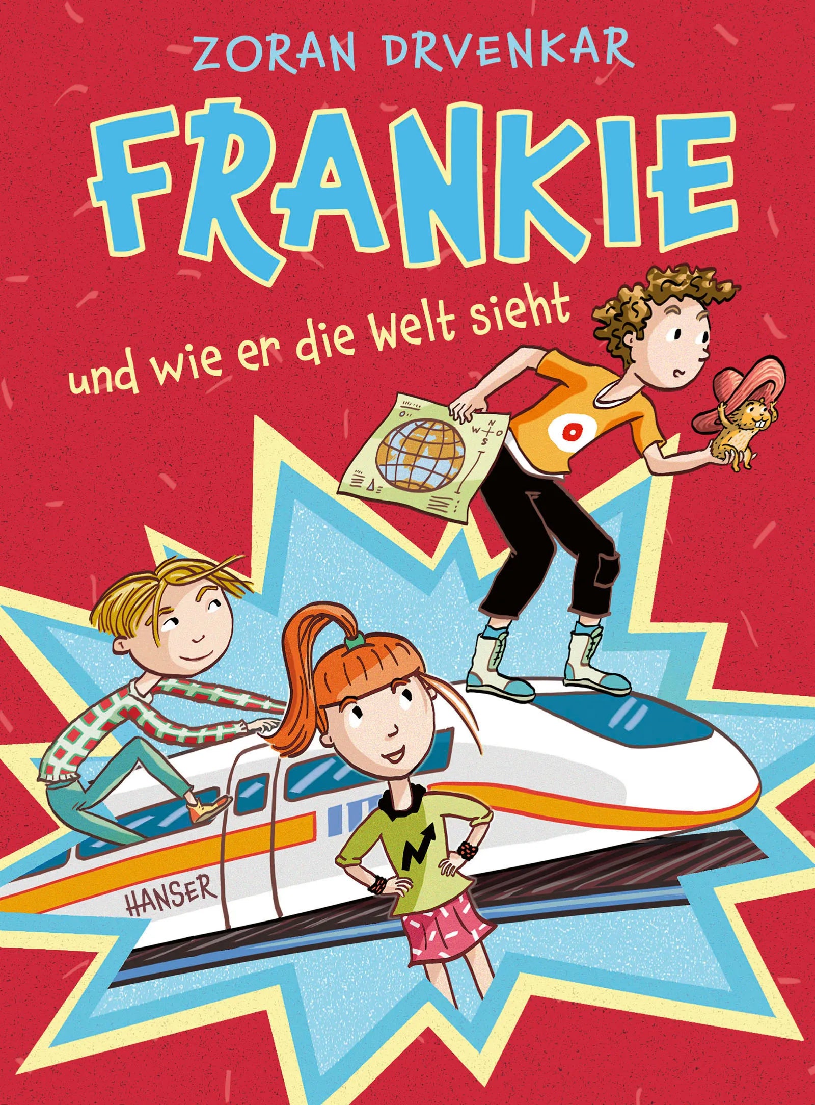 Buchcover von 'Frankie und wie er die Welt sieht' - Gebundene Ausgabe von Zoran Drvenkar