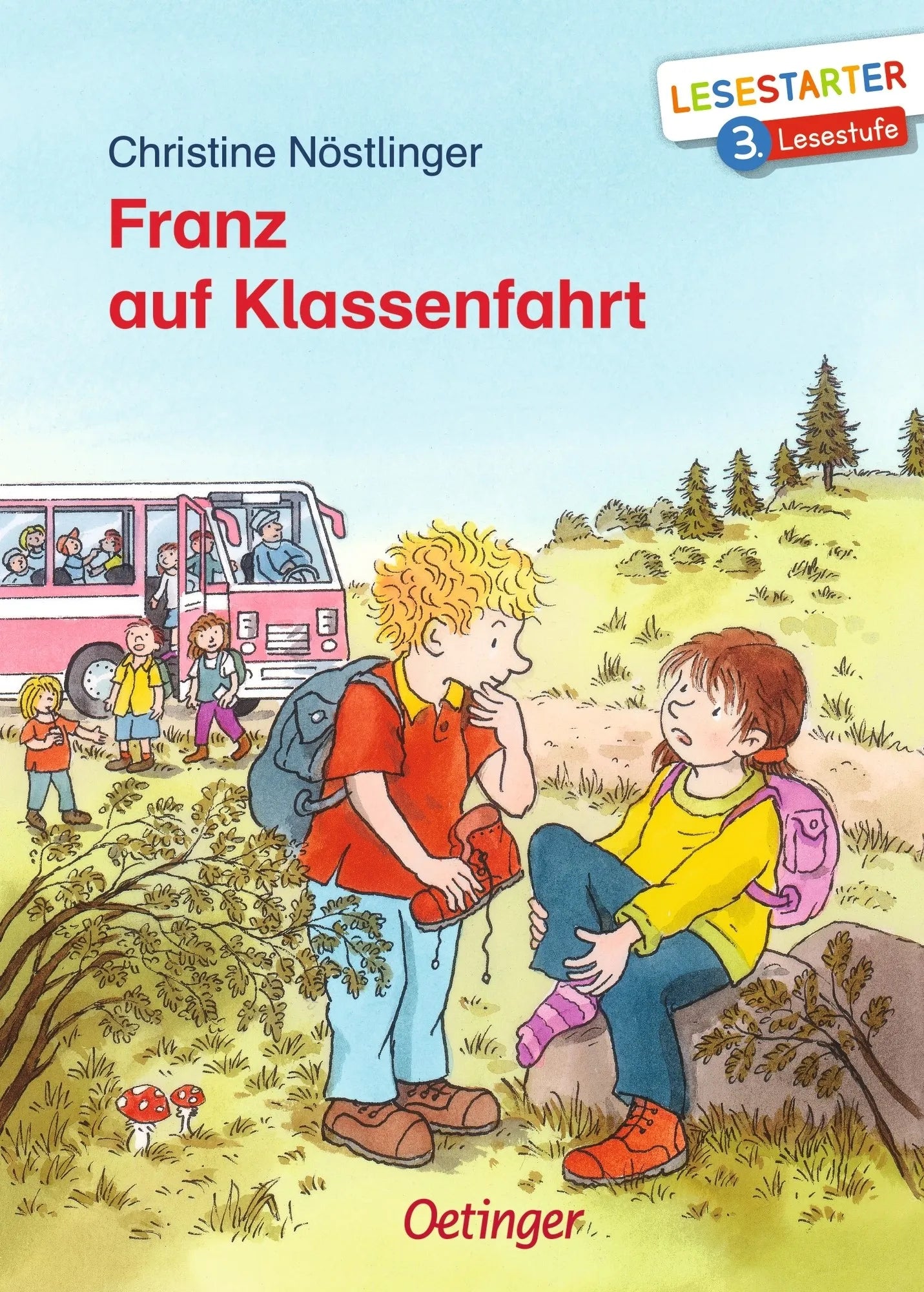 Buchcover von 'Franz auf Klassenfahrt' - Gebundene Ausgabe von Christine Nöstlinger
