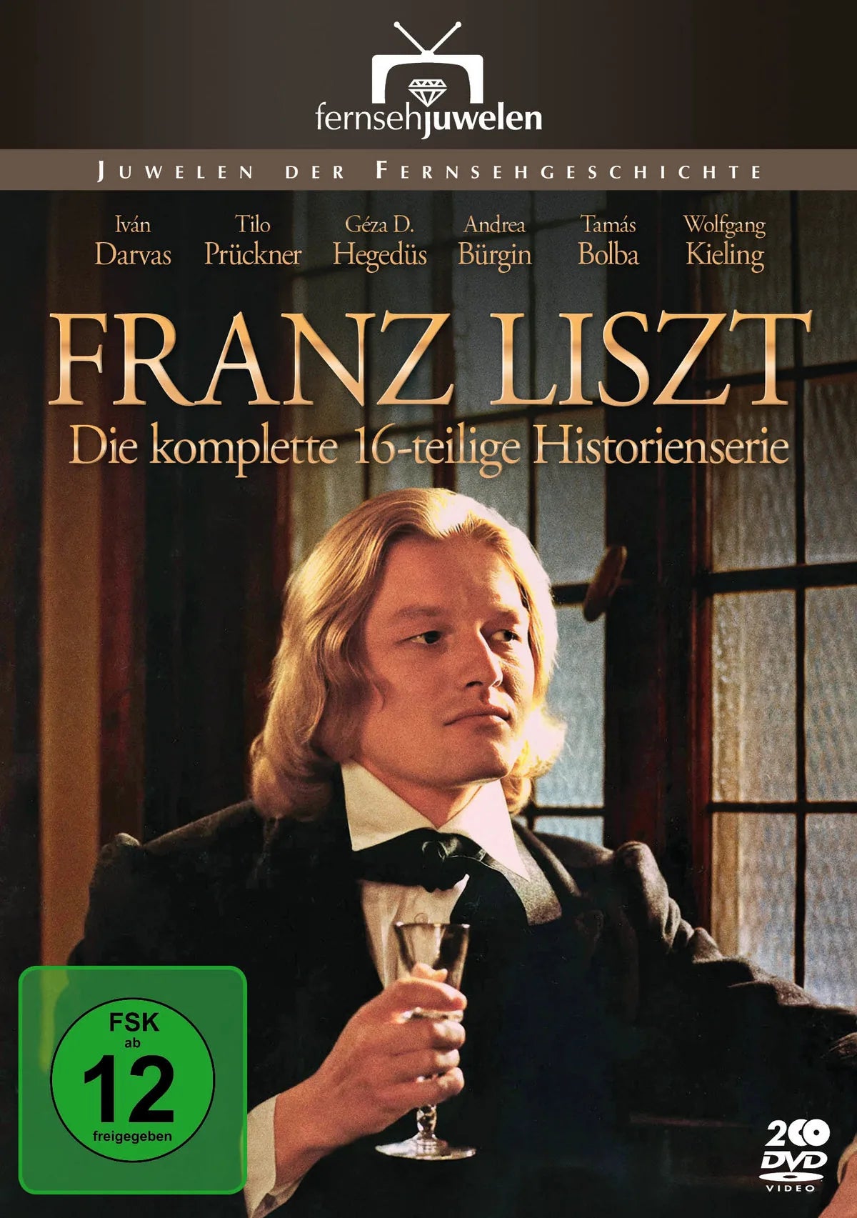Franz Liszt - Die komplette ARD-Historienserie i - DVD
